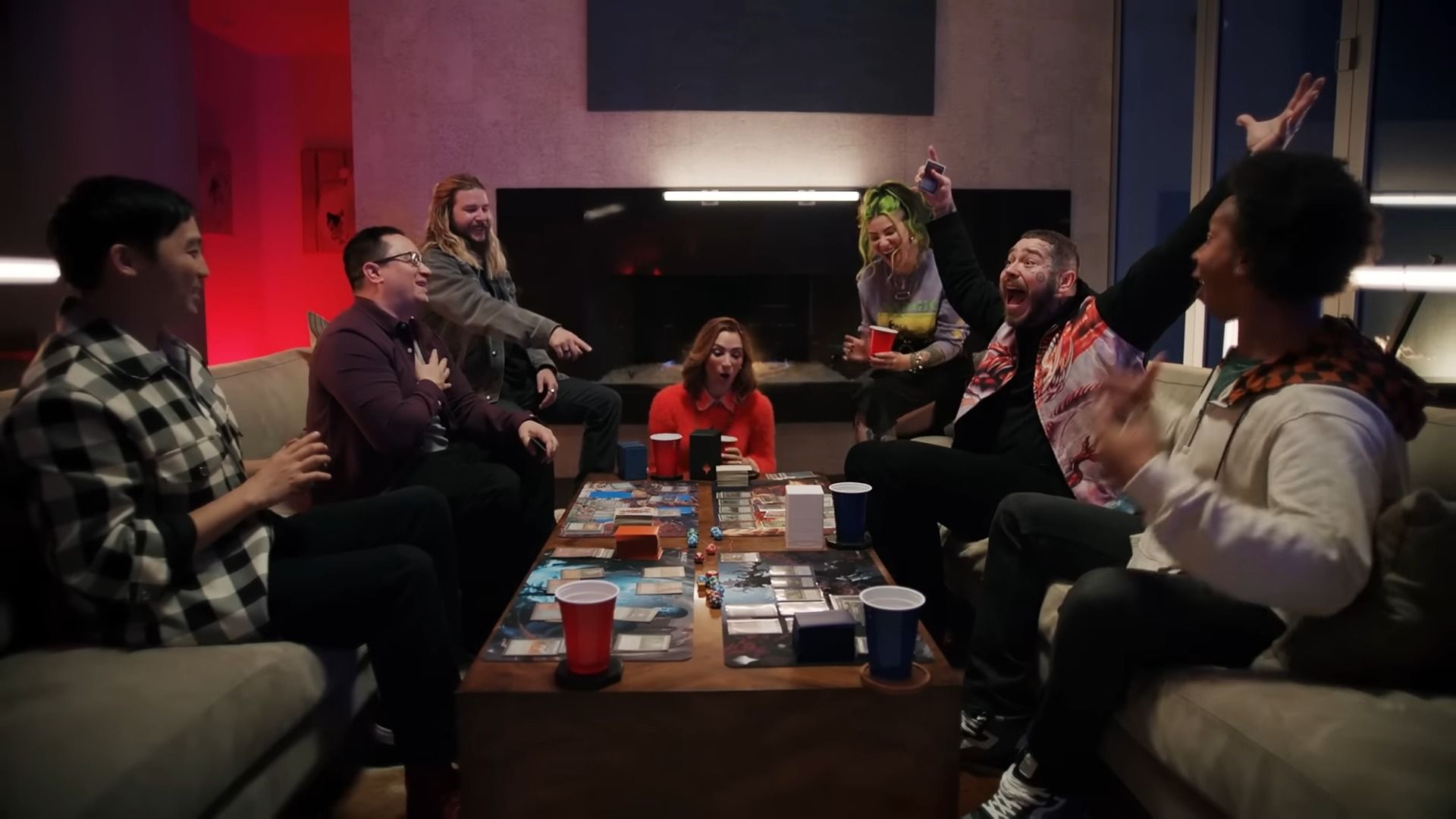 Post Malone in the Make Your Friday Night Magic trailer.