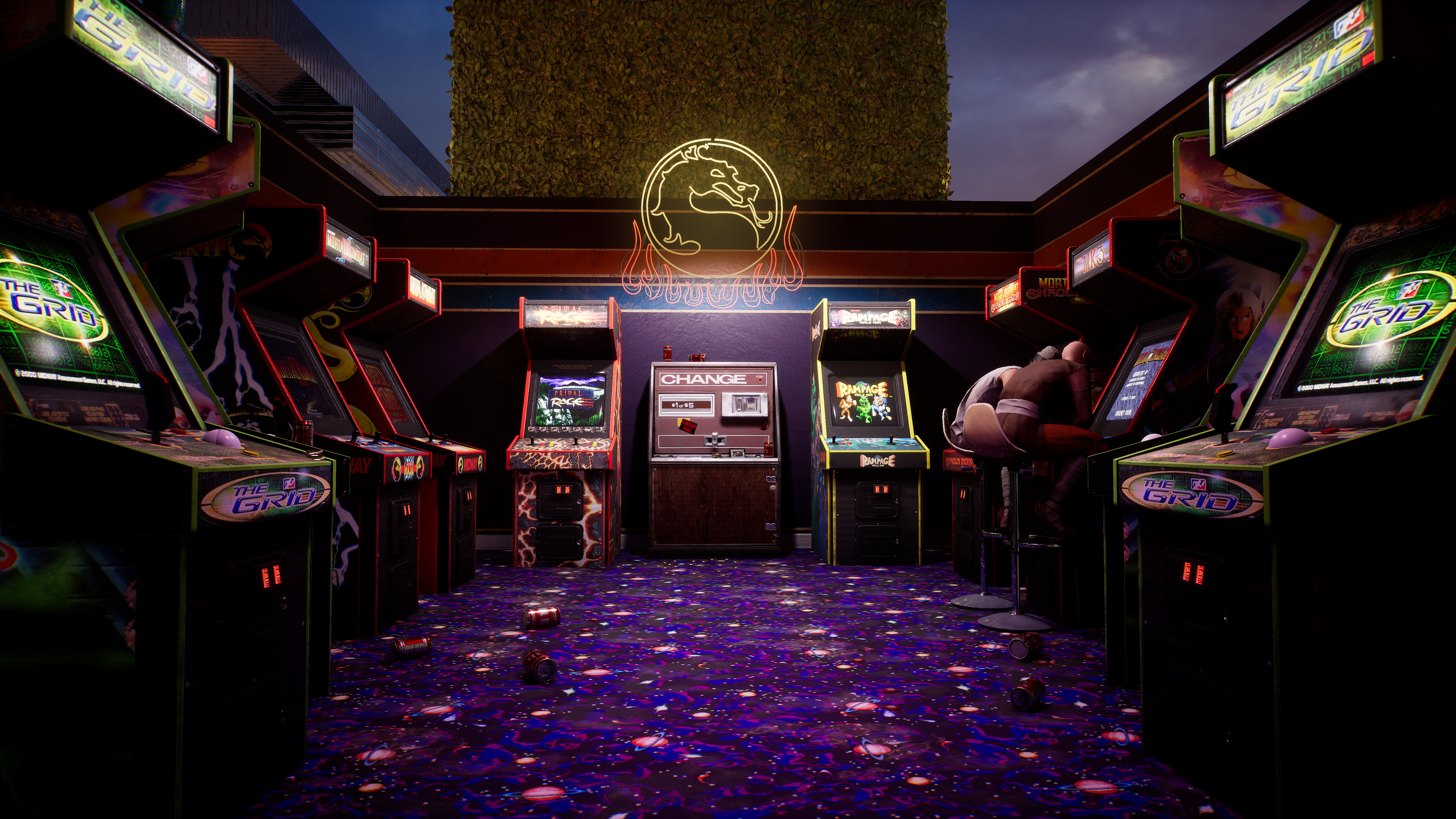 Johnny Cage's Mansion in Mortal Kombat 1's Invasion mode.