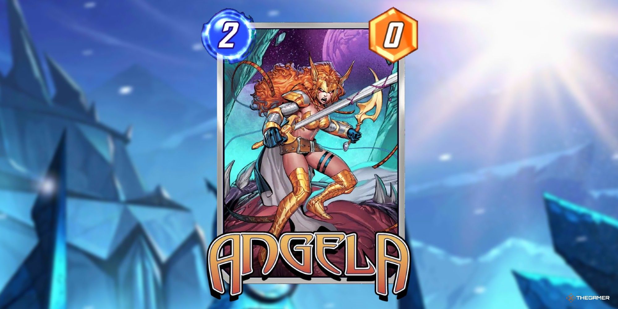 Marvel Snap Card Angela