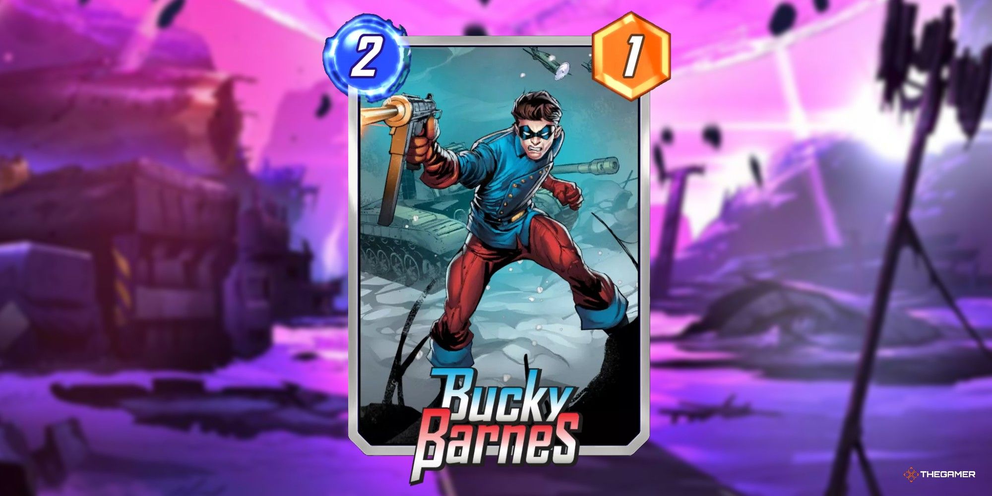 Marvel Snap Card Bucky Barnes