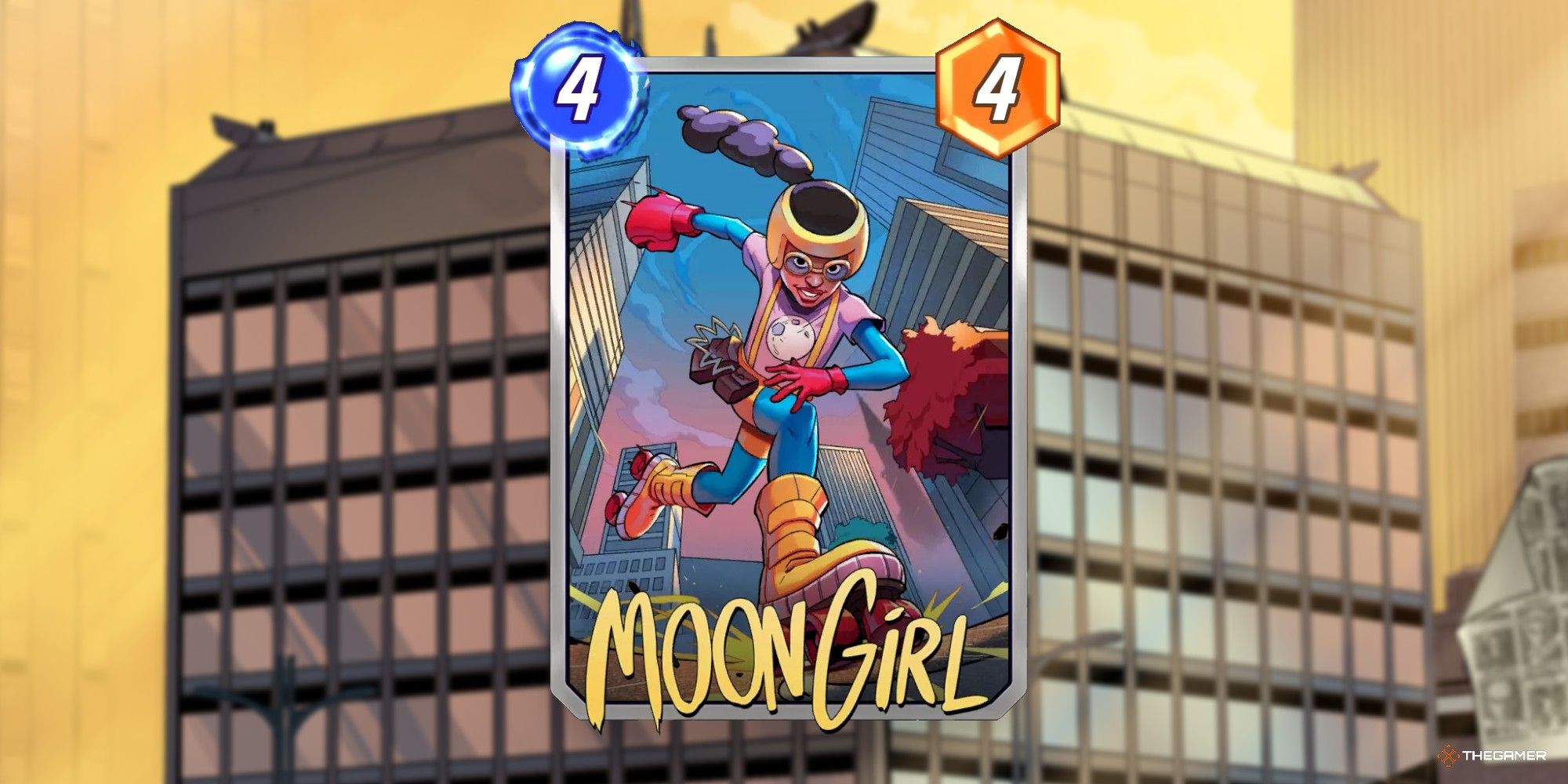 Moon Girl card art in Marvel Snap.