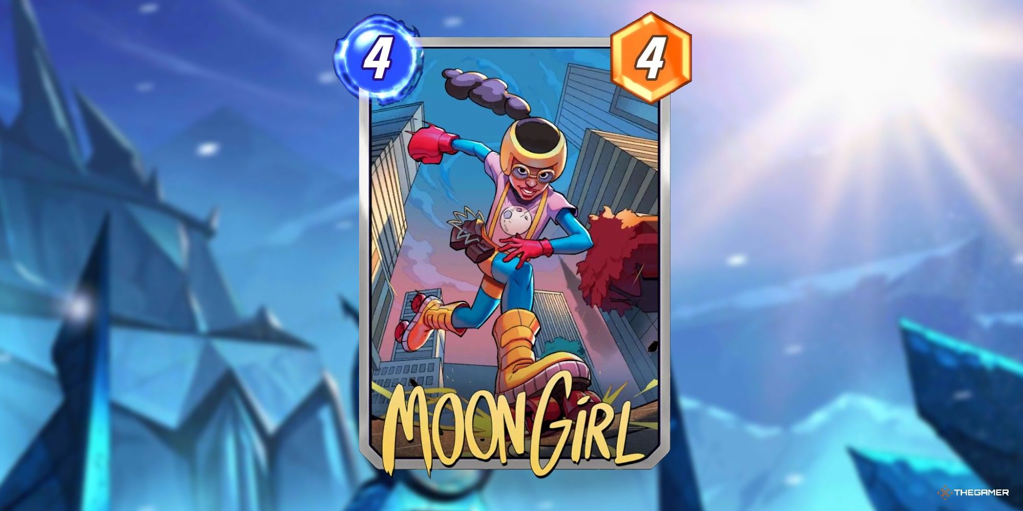 Marvel Snap Card Moon Girl