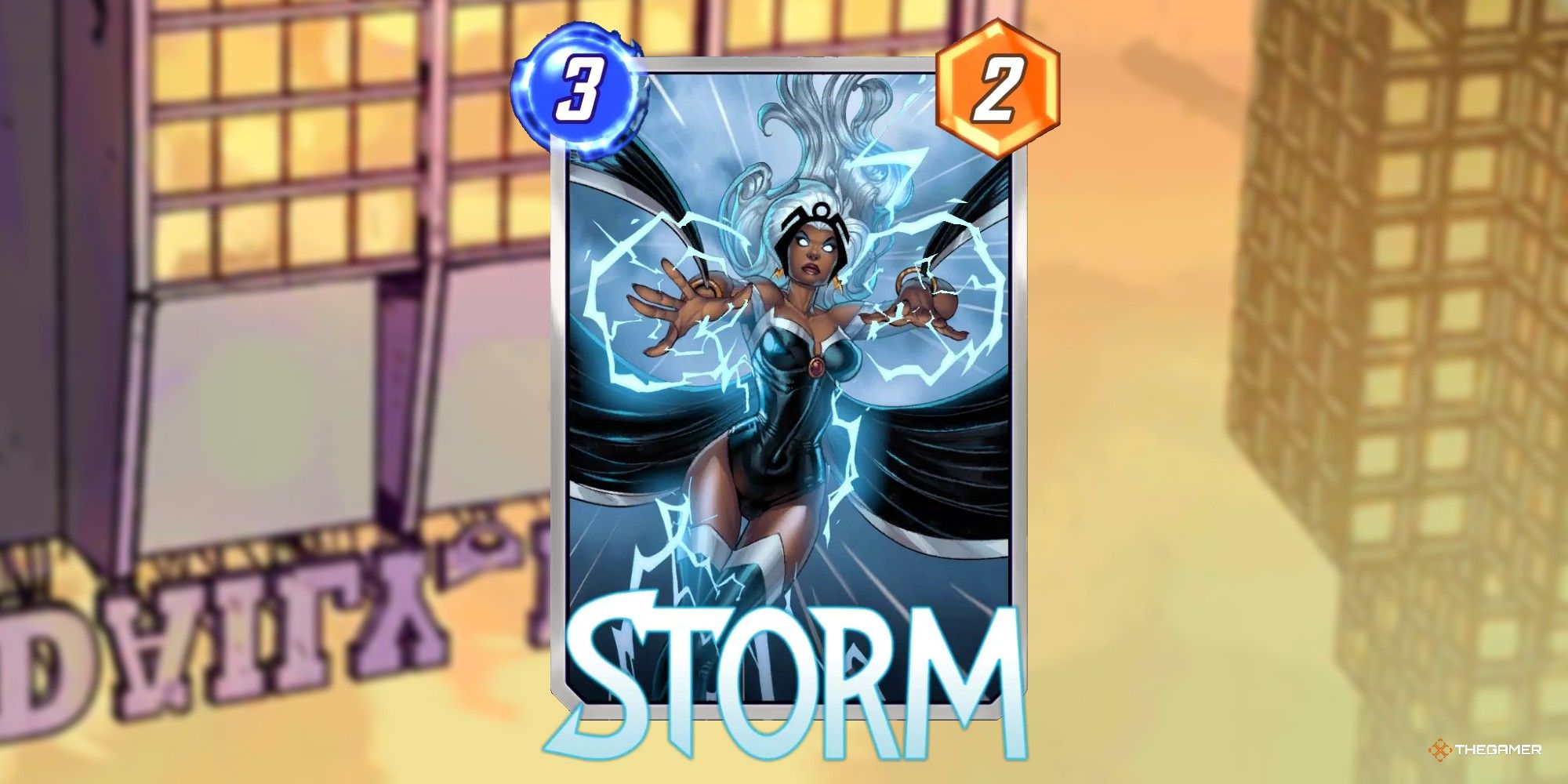Storm Card in Marvel Snap.
