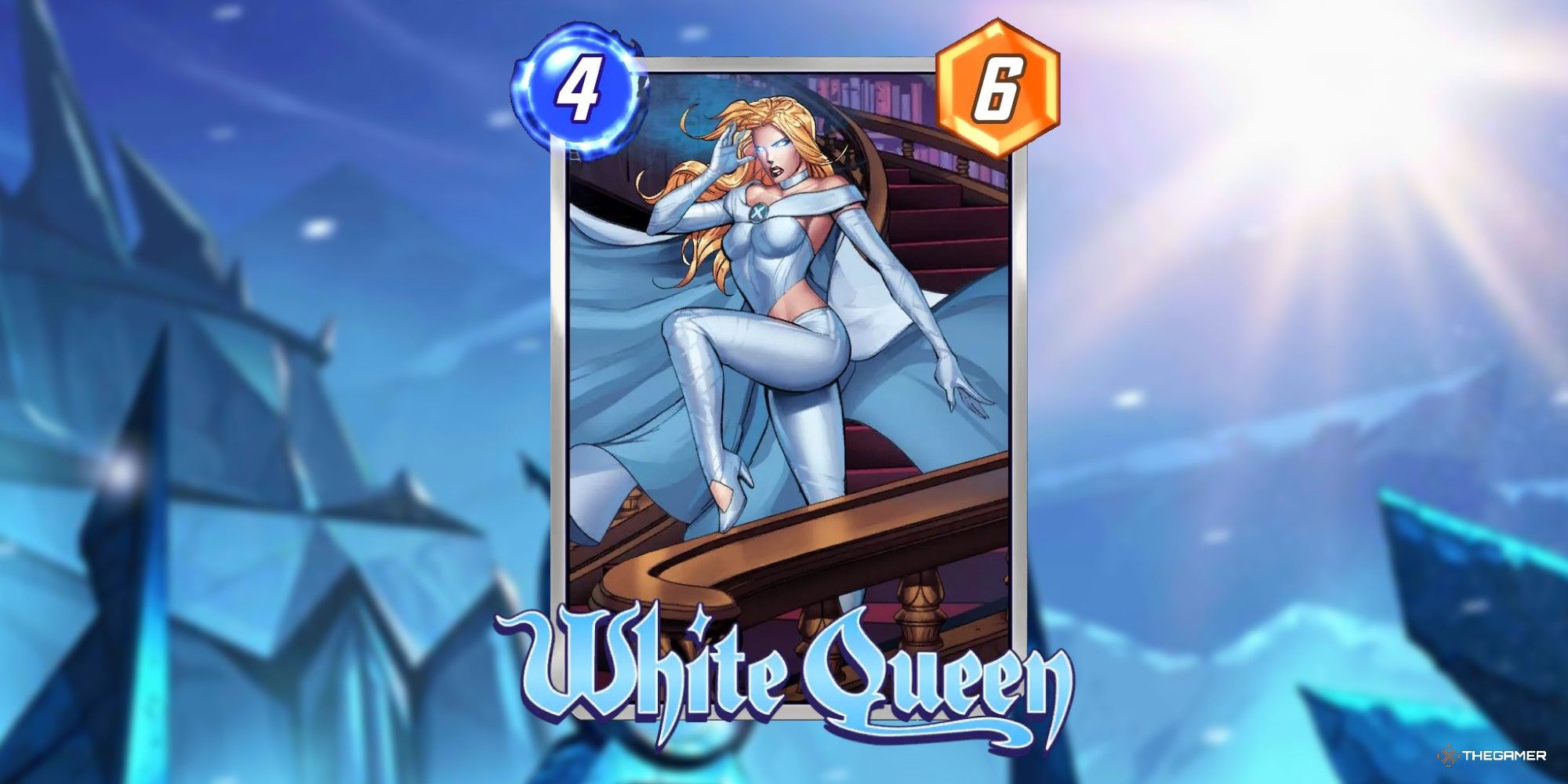 Marvel Snap Card White Queen