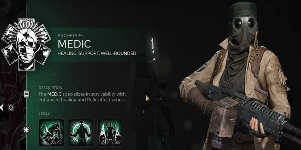 Medic archetype from Remnant 2