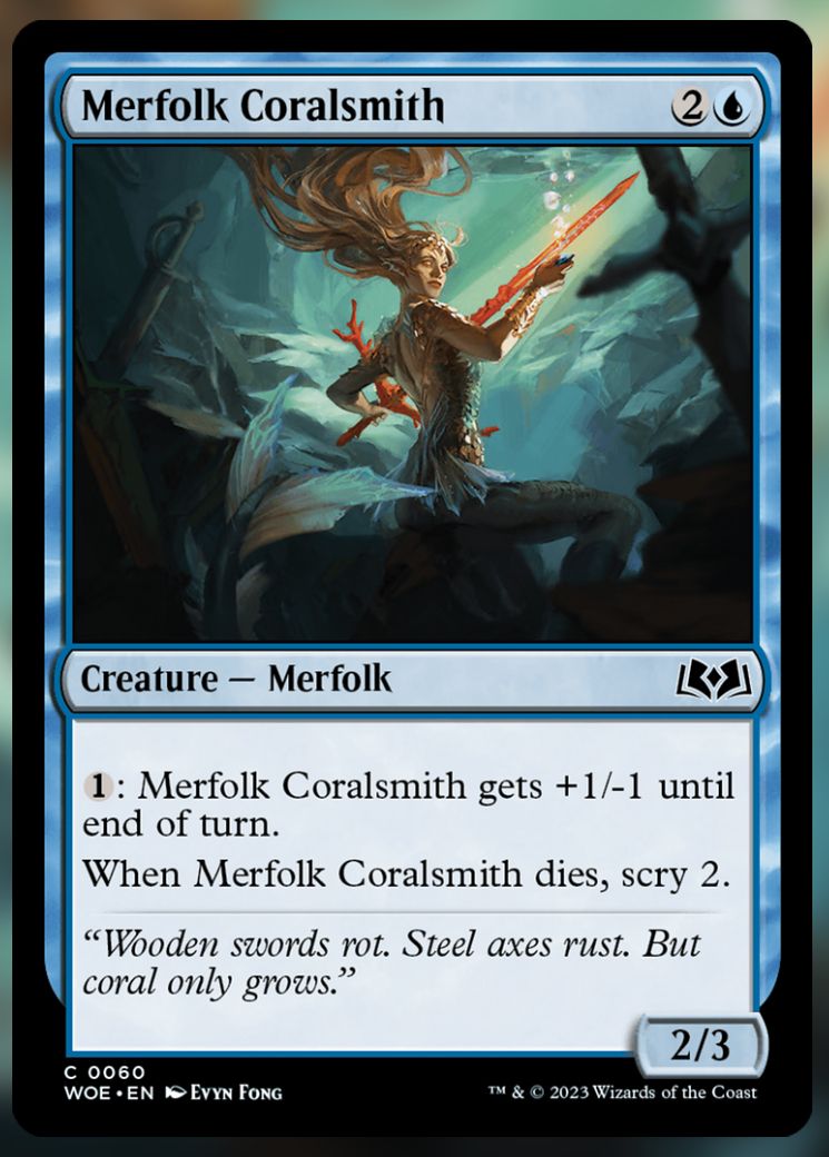 Merfolk Coralsmith