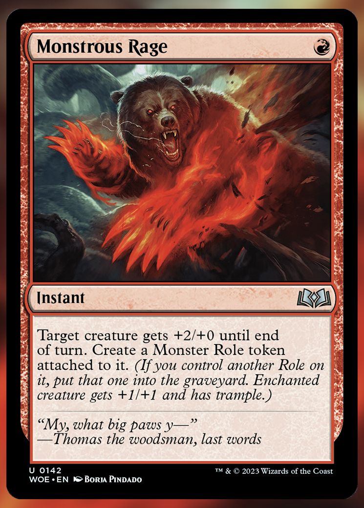 Monstrous Rage