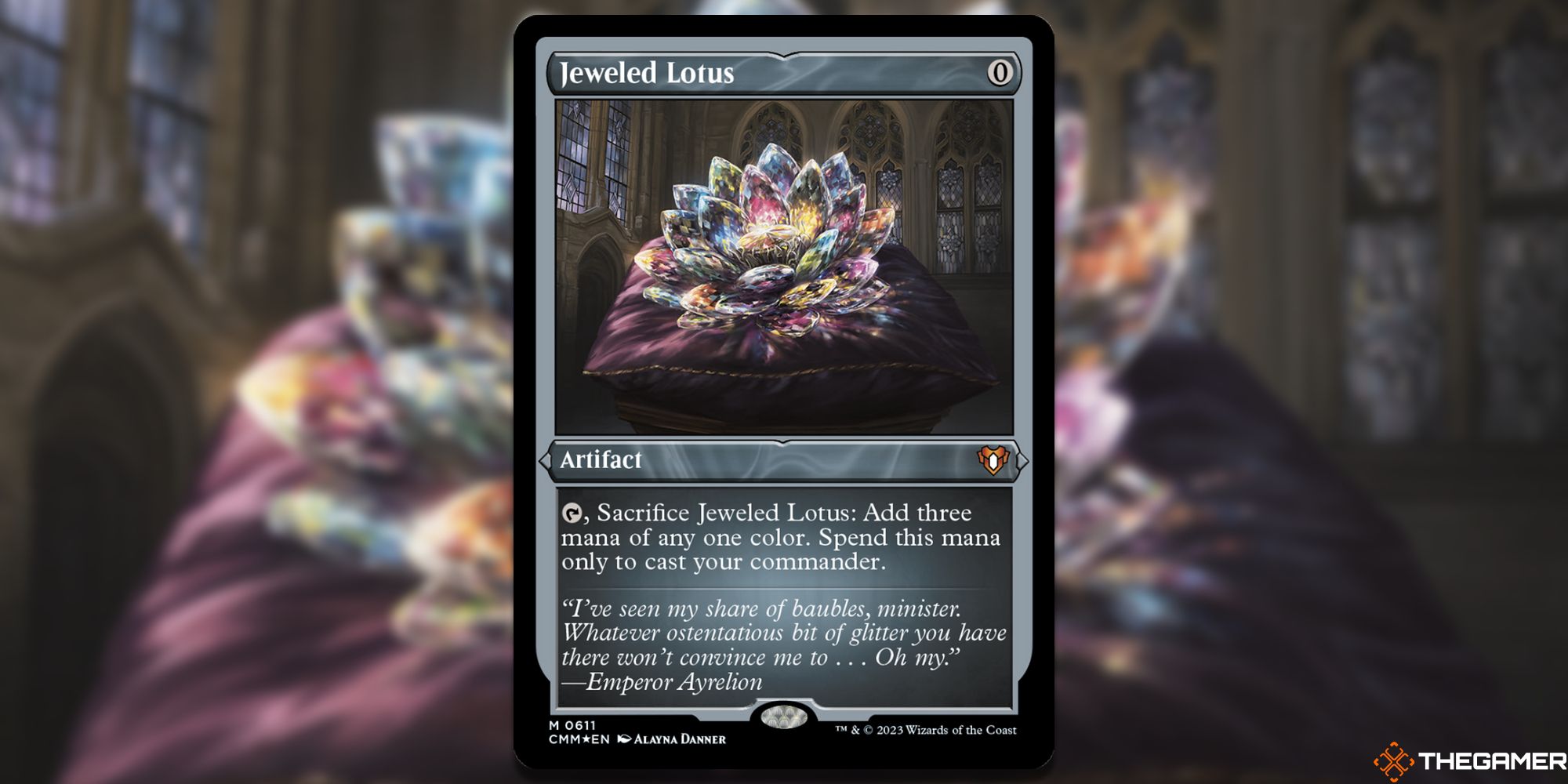 MTG Jeweled Lotus - Foil Etched