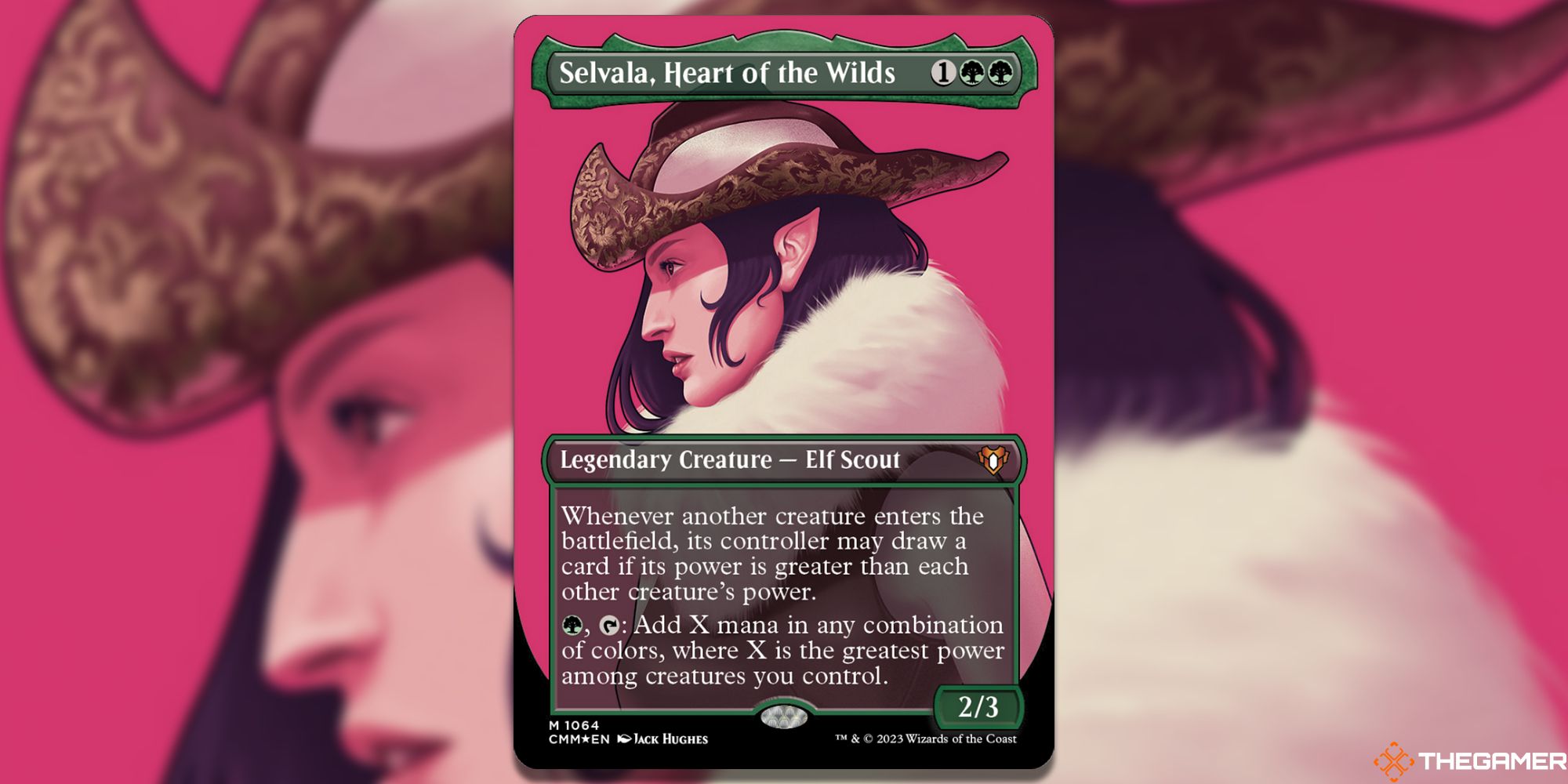 MTG Selvala, Heart of the Wilds - Textured Foil
