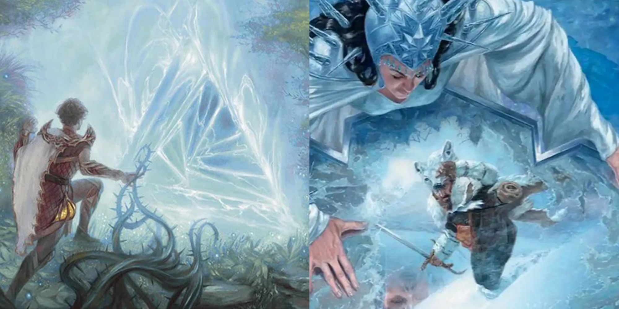 MTG Farsight Ritual and Kellan entering an omenpath