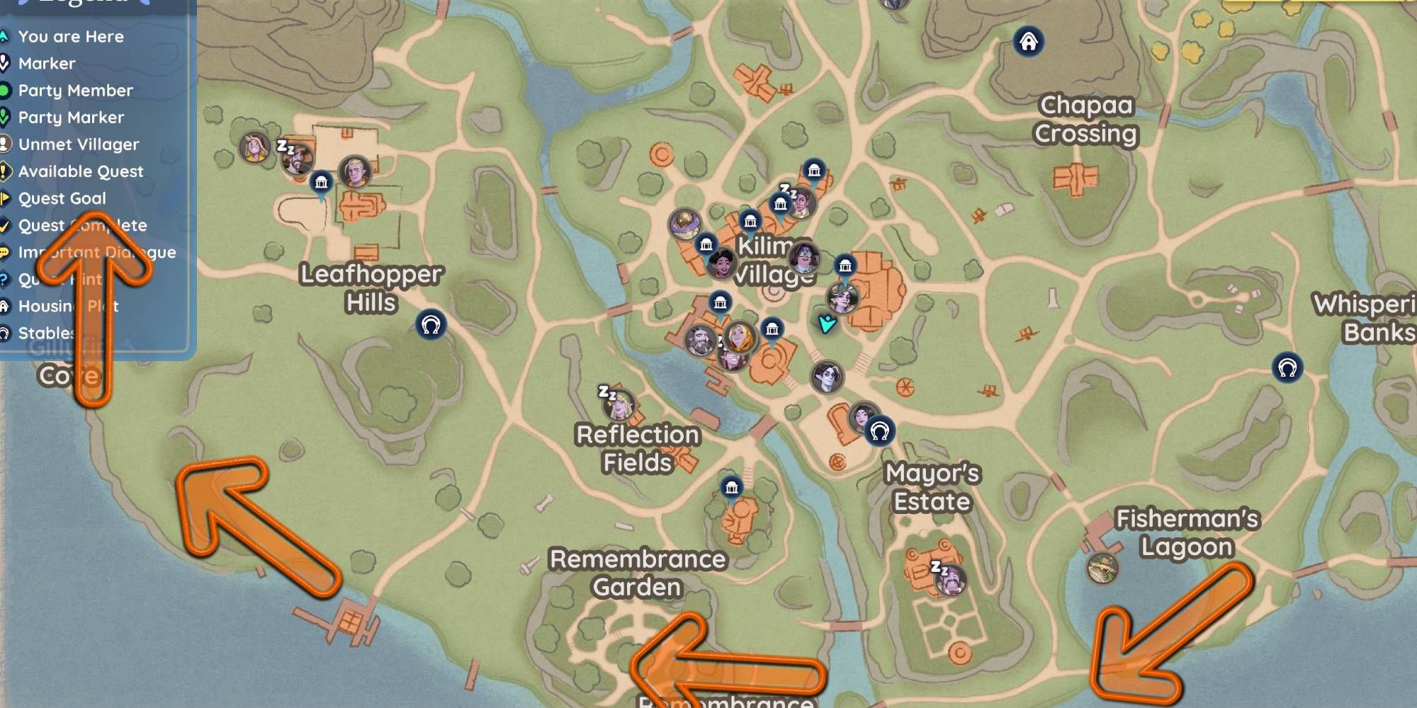 Palia Clay Farming Route