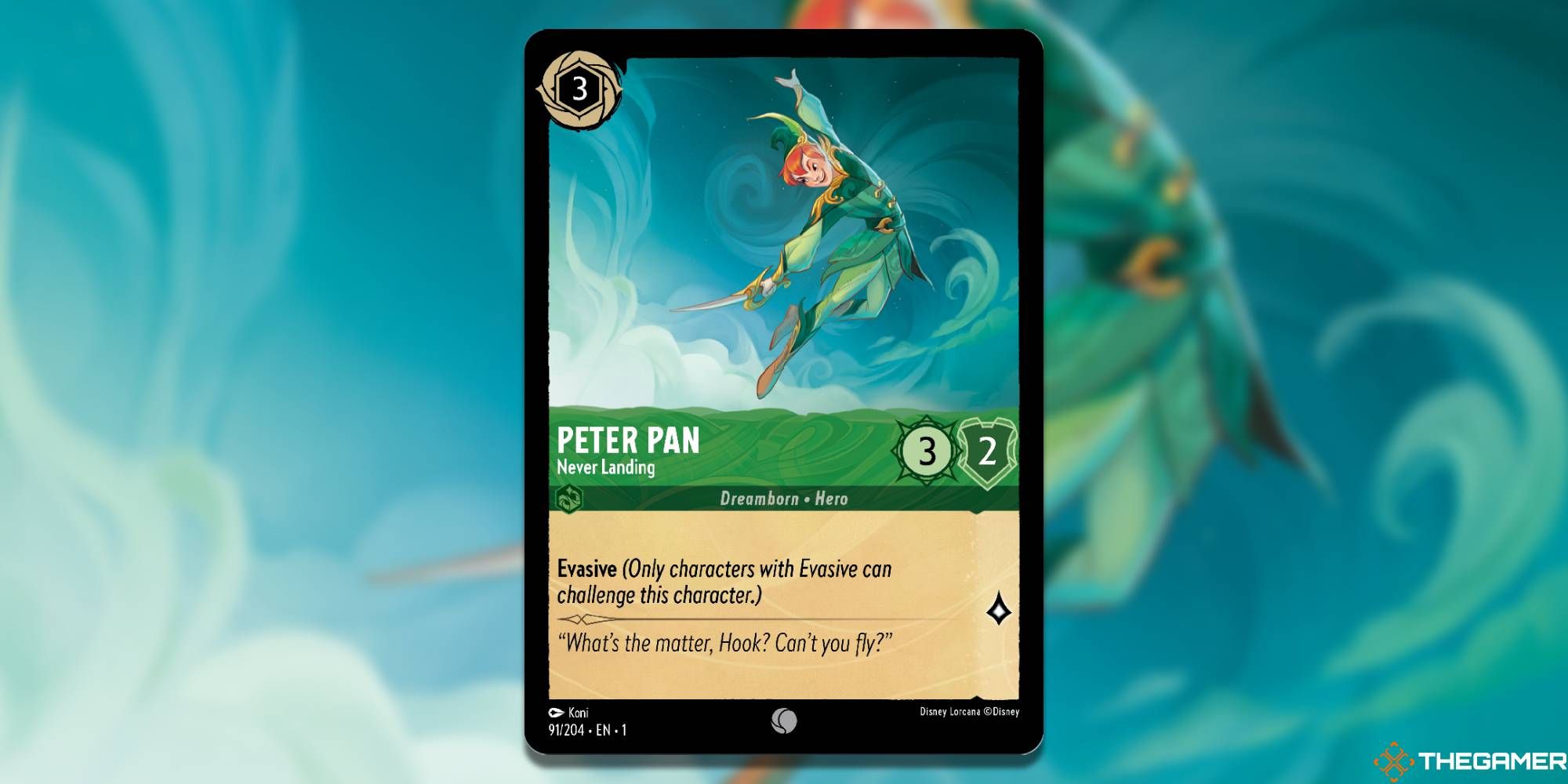 Peter Pan, Never Landing