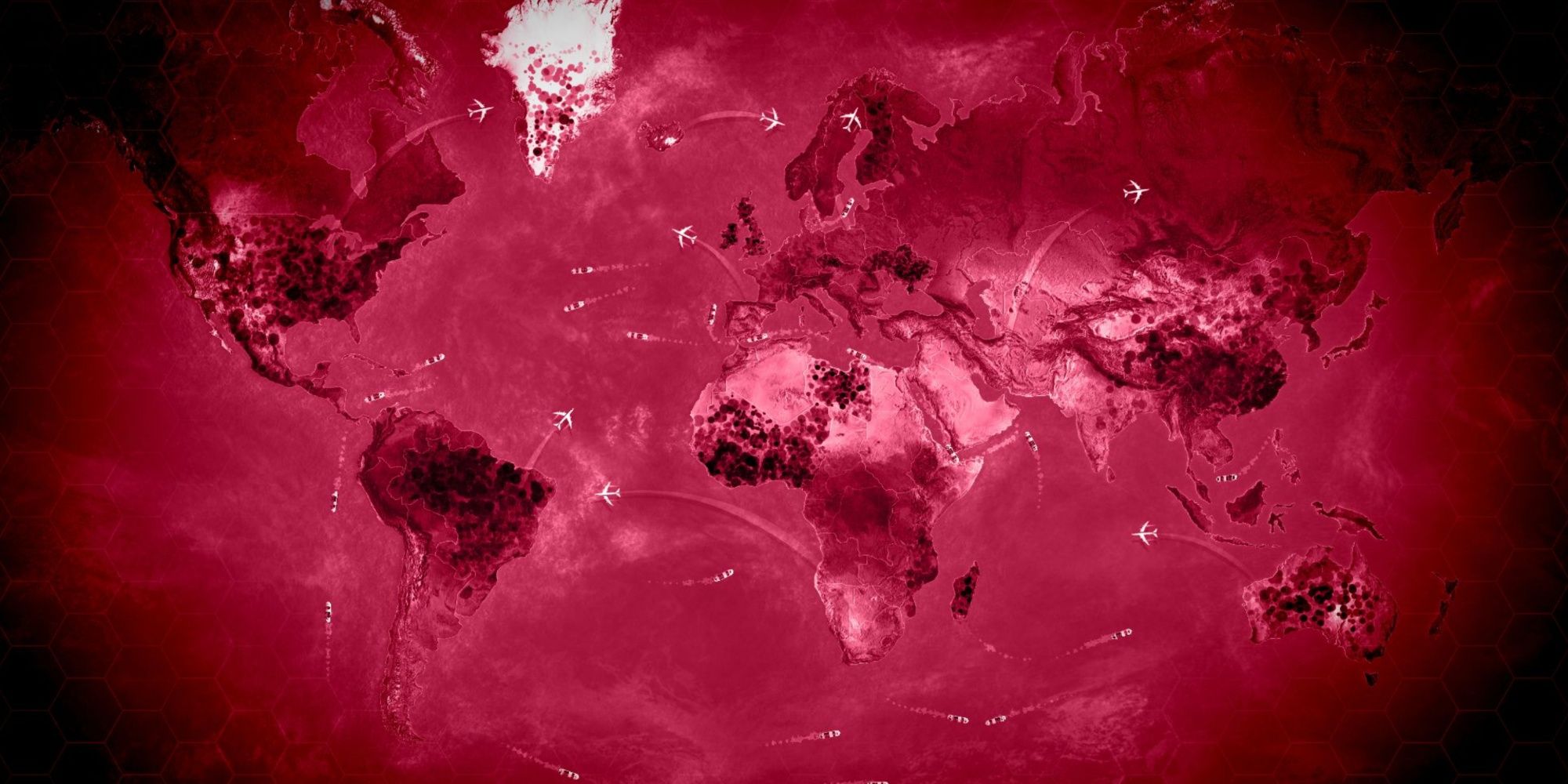 Plague Inc world map