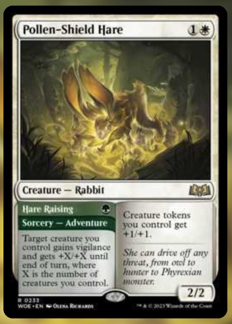 Pollen-Shield Hare