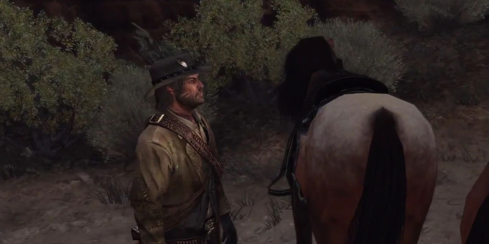Red Dead Redemption Screenshot Of John With Horse