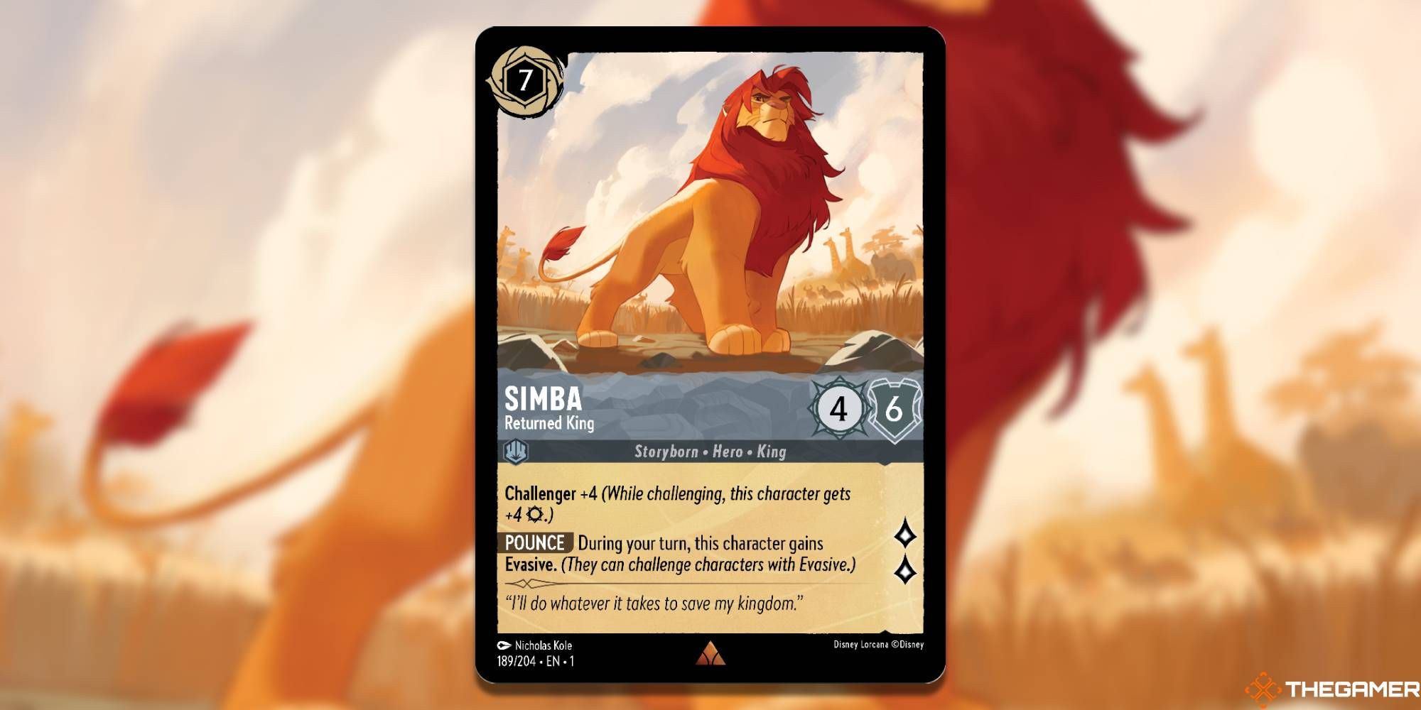 Simba, Returned King