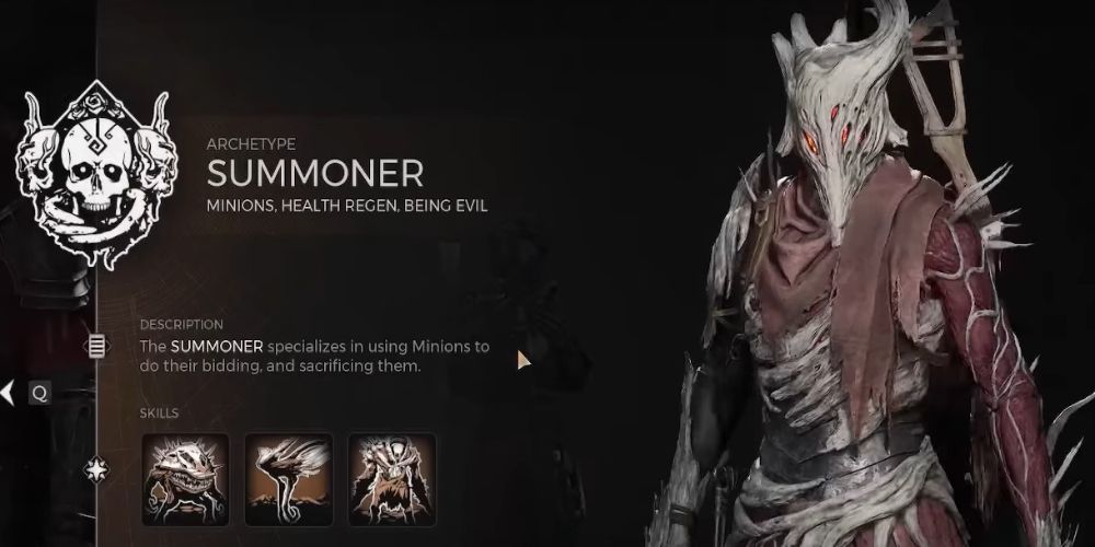 Summoner Archetype from Remnant 2