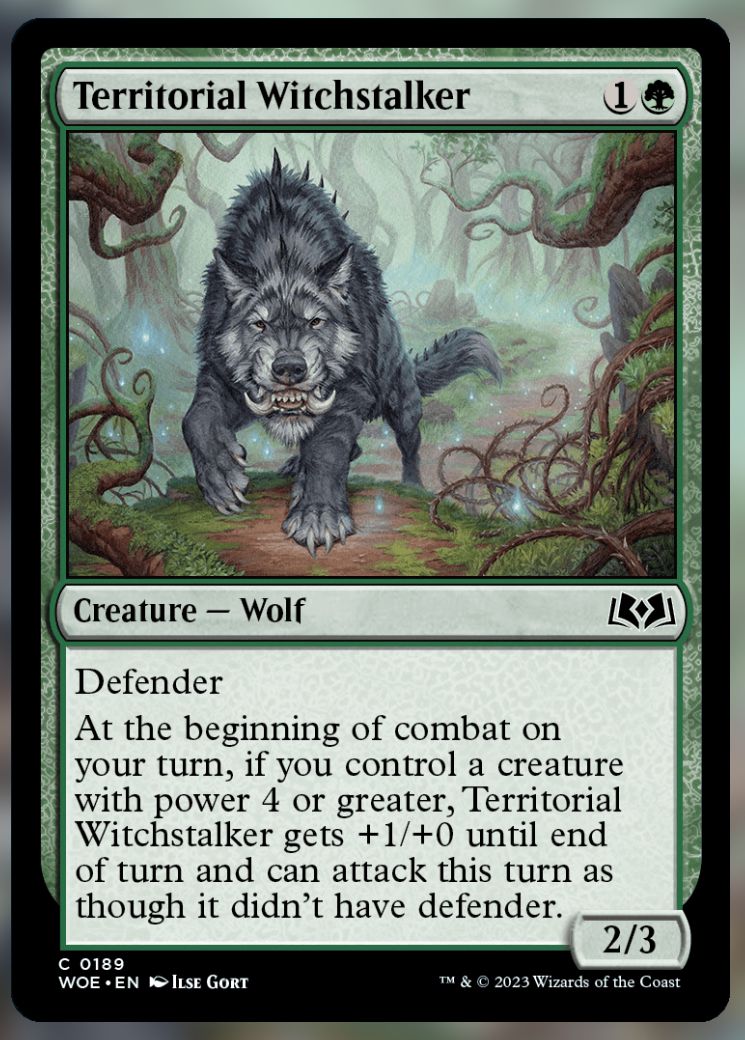 Territorial Witchstalker