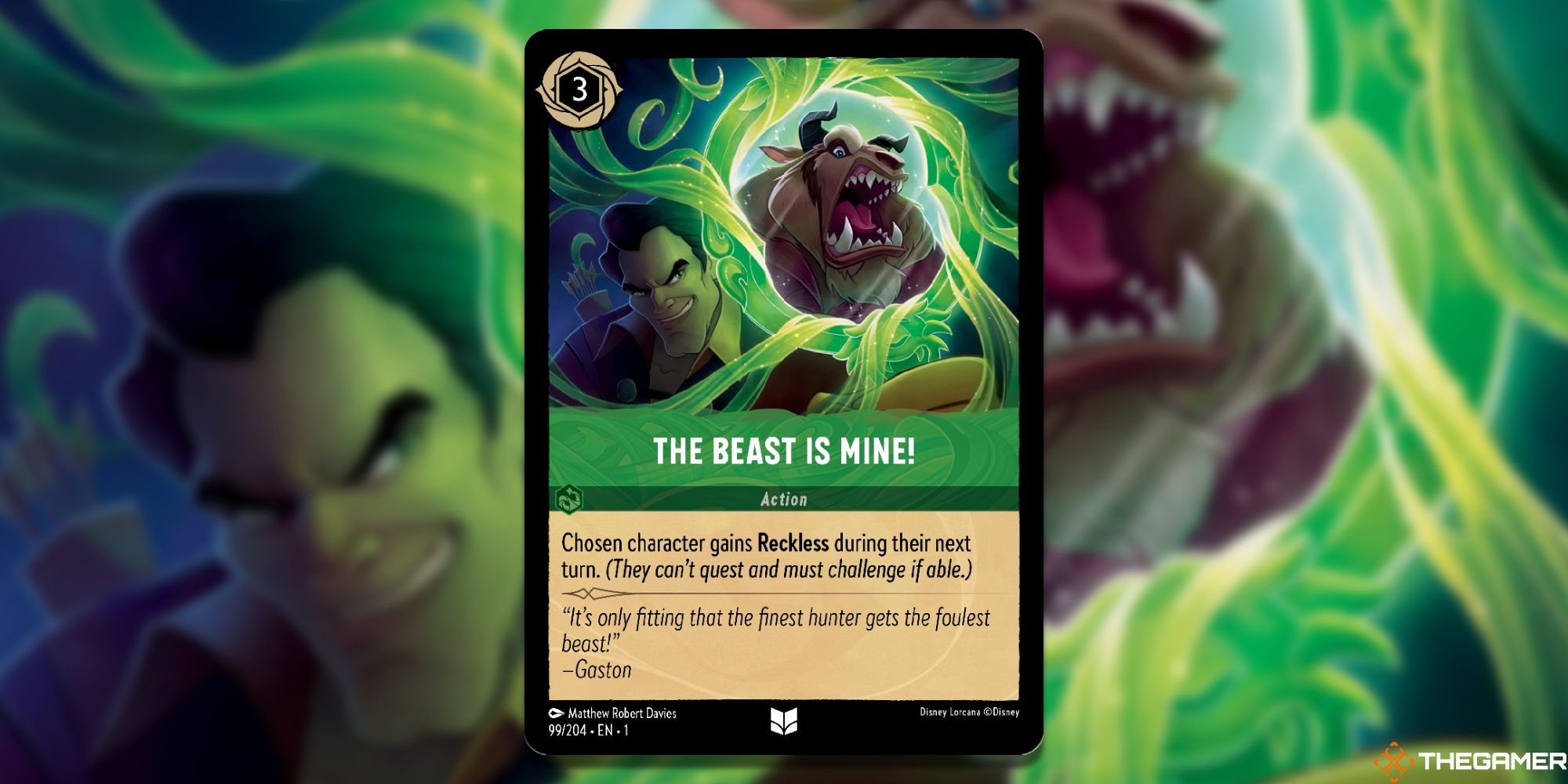 the beast is mine full card lorcana