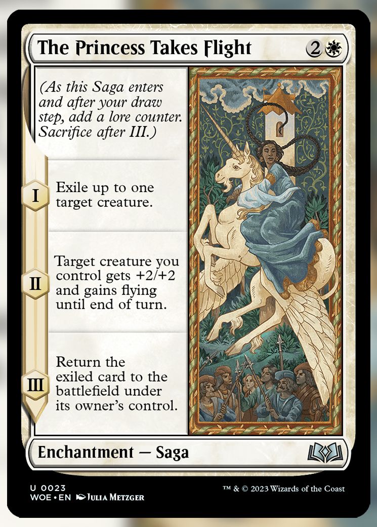 The Princess Takes Flight