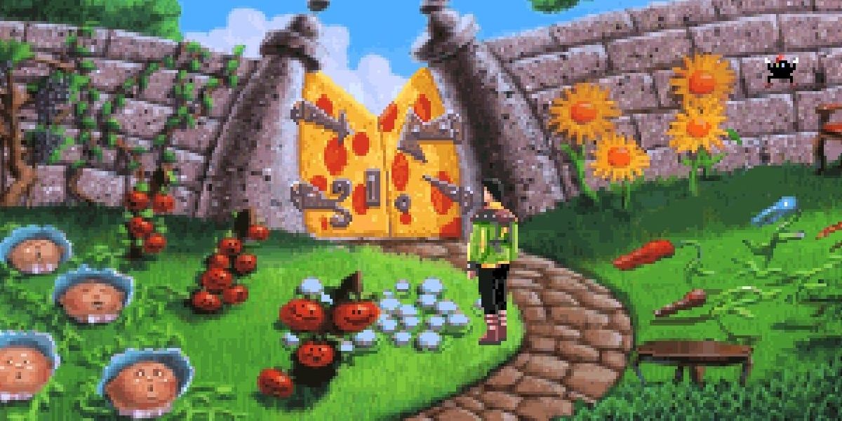 The Pun Garden in King's Quest 6