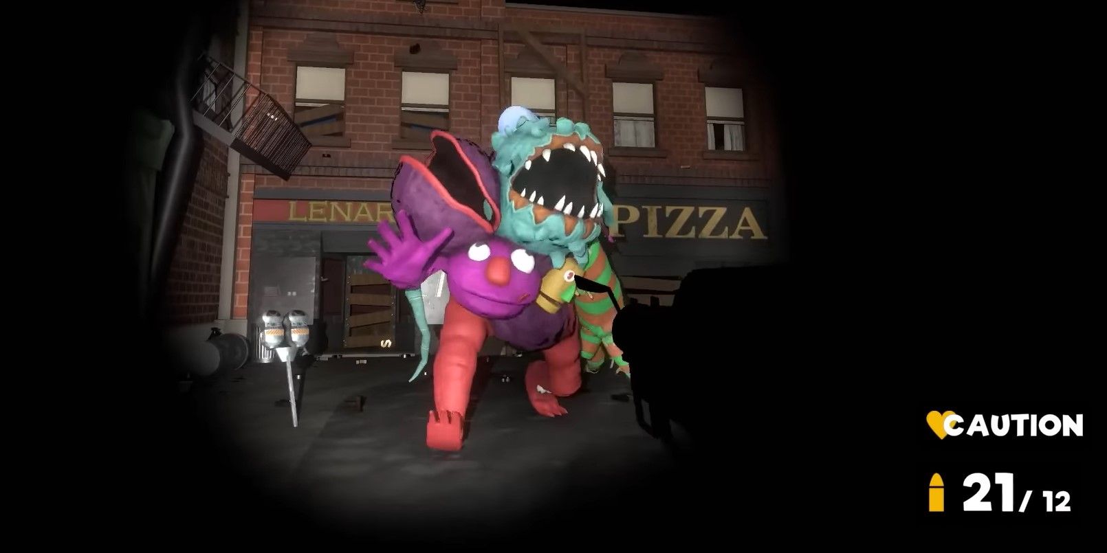 The Unfriendly Neighborhood prepares to attack Gordon in My Friendly Neighborhood