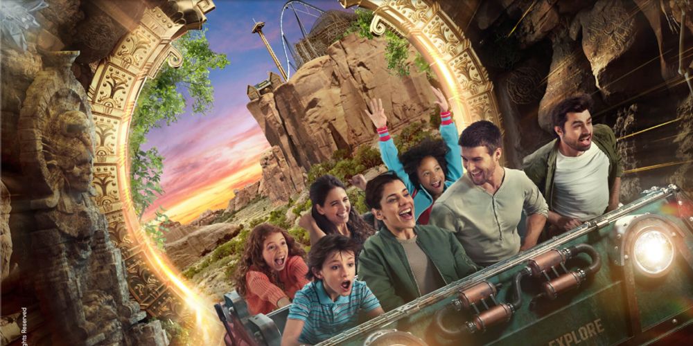 Uncharted: The Enigma of Penitence roller coaster happy people