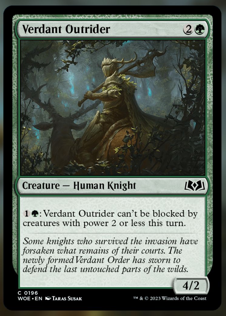 Verdant Outrider