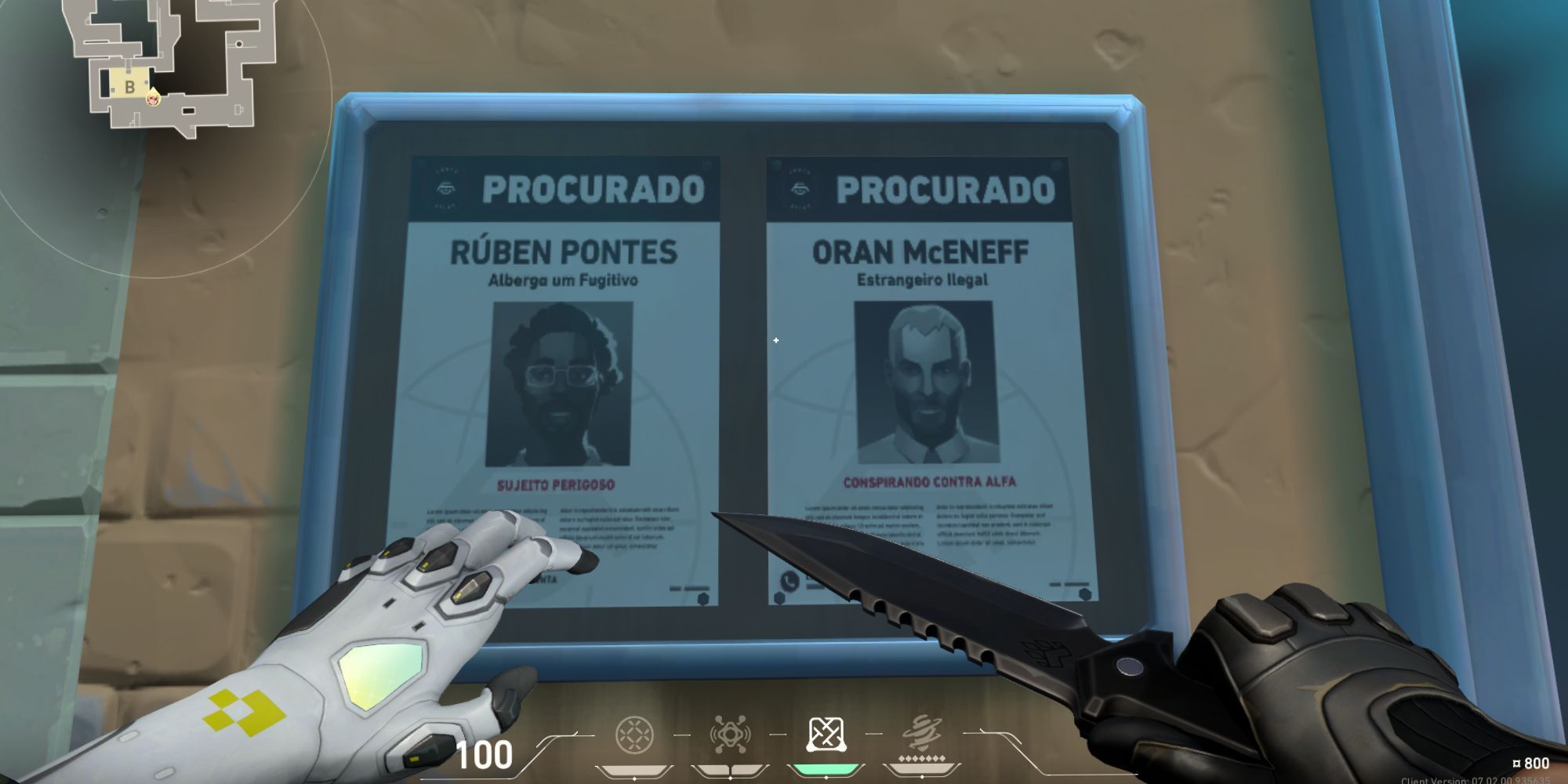 Wanted Poster of Ruben Pontes and Oran McEneff at B Site on Pearl