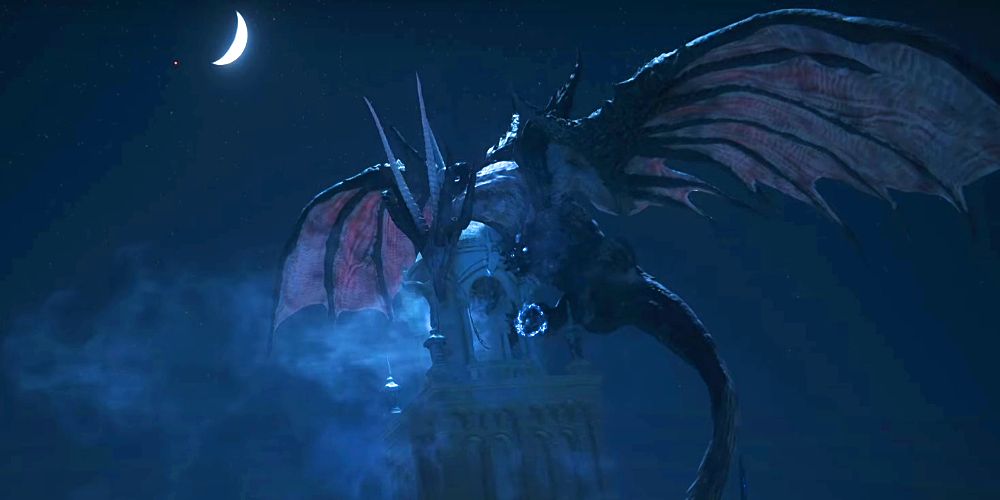 White Dragon from Final Fantasy 16.