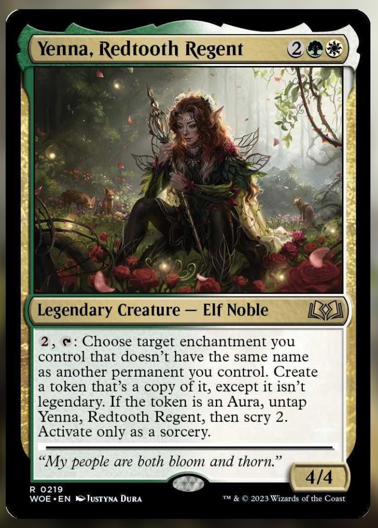 Yenna, Redtooth Regent
