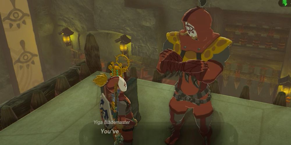 Yiga Blademaster challenge Tears of the Kingdom