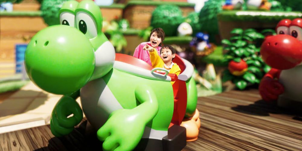 Yoshi's Adventure Ride in Super Mario World Japan