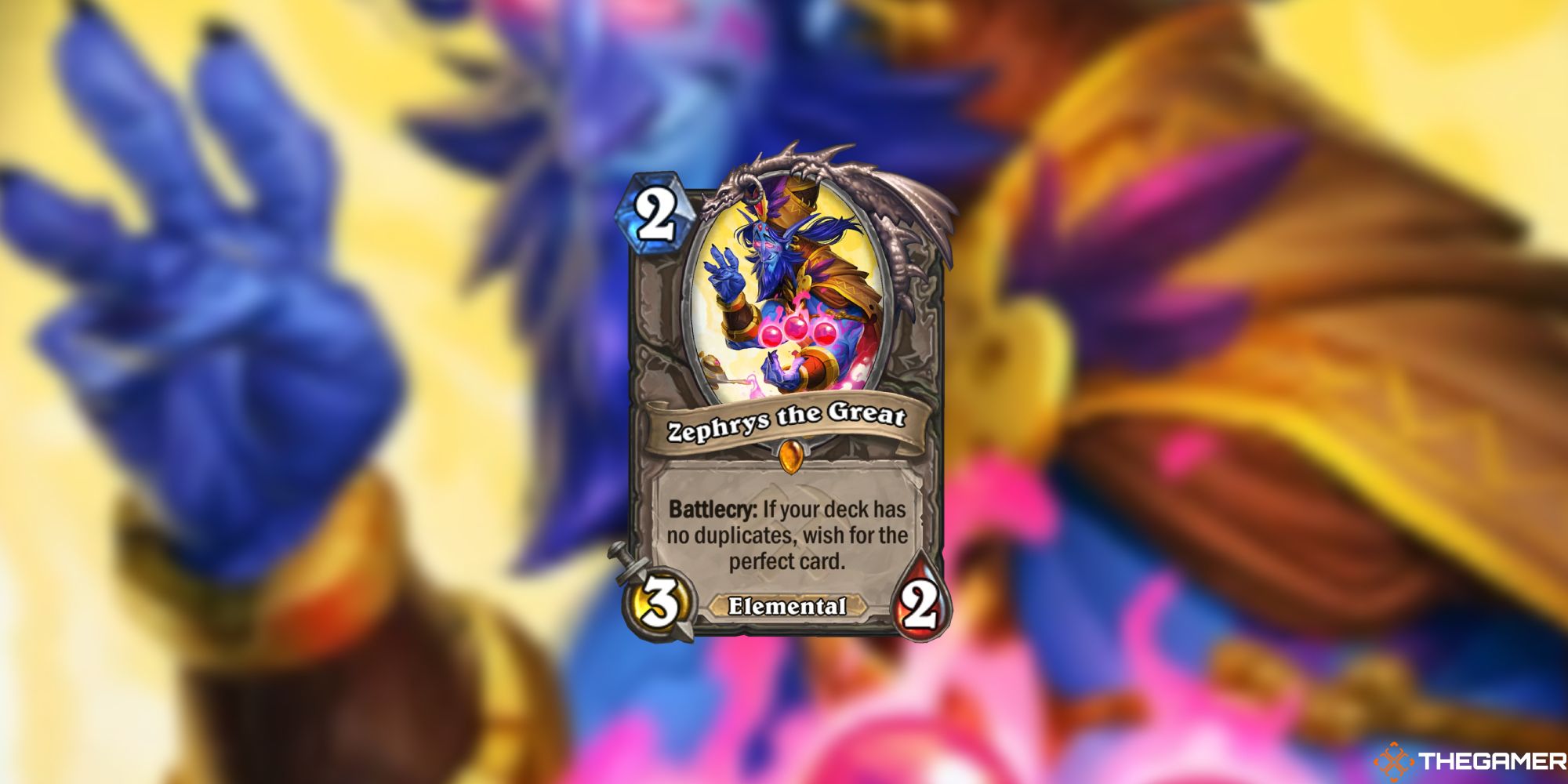Zephrys the Great Hearthstone