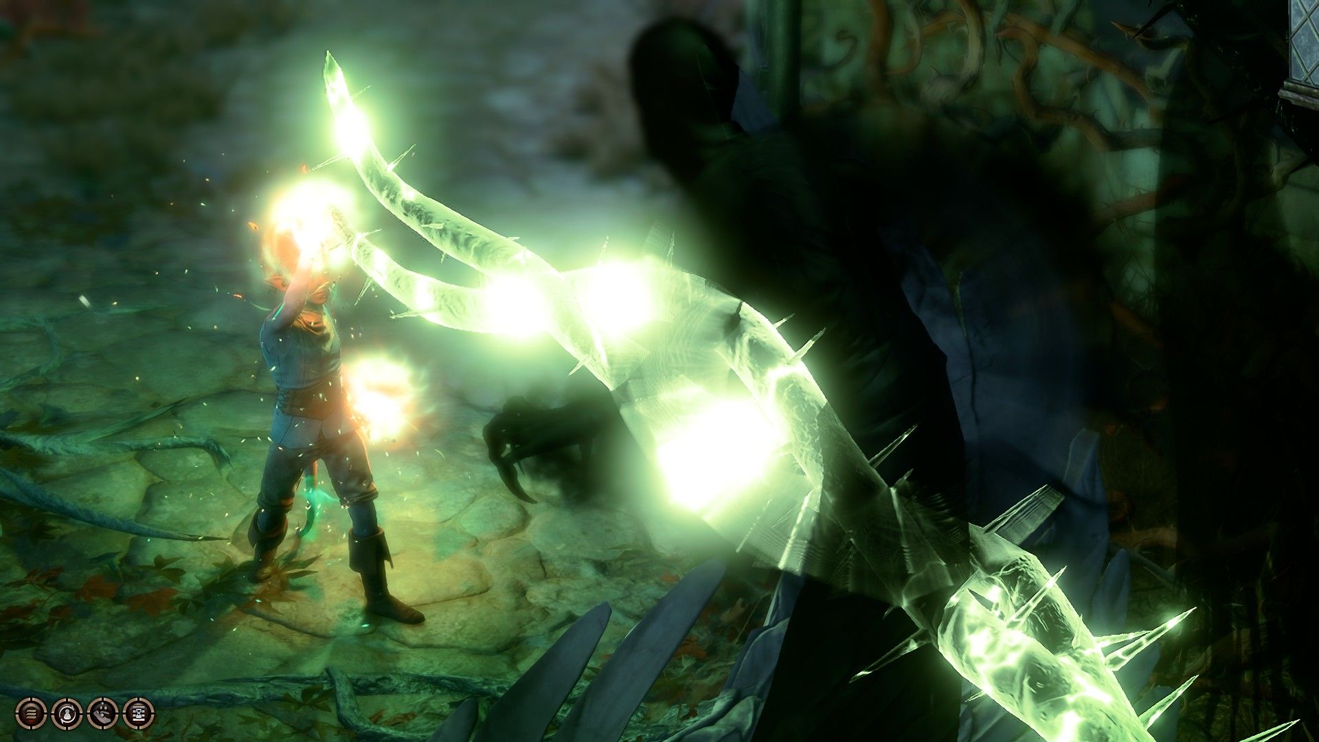 Arabella Uses Her New Magic To Bind Wraiths In Act Two Baldur's Gate 3
