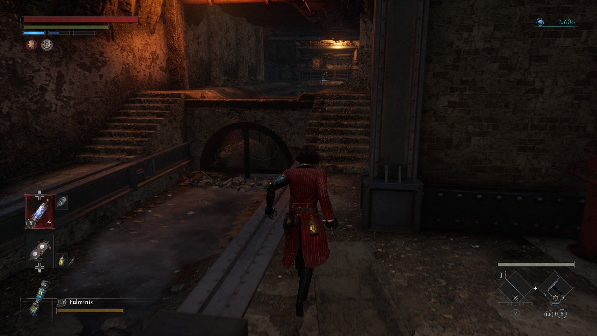 P Runs From Union Culvert Stargazer To Fireball Tunnel In Lies of P