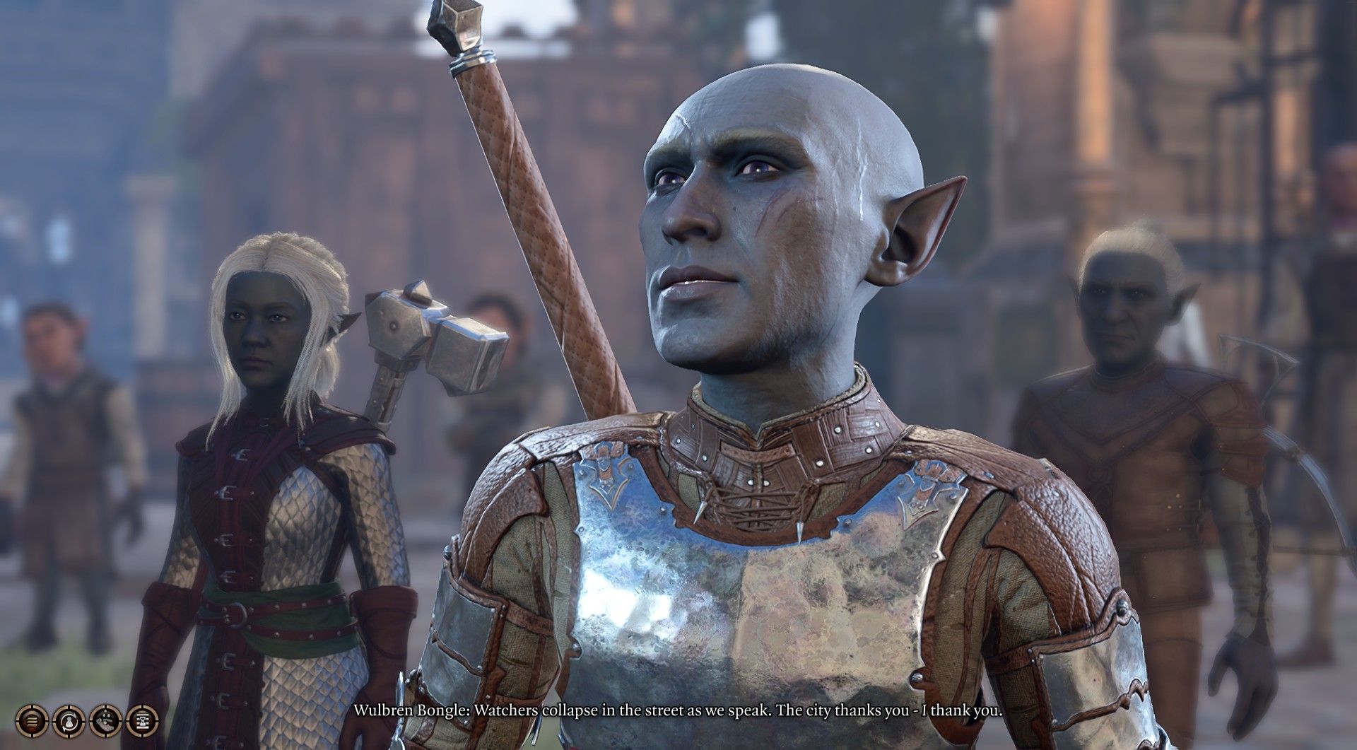 Wulbren Shows up after Steel Foundry Watch in Baldur's Gate 3.
