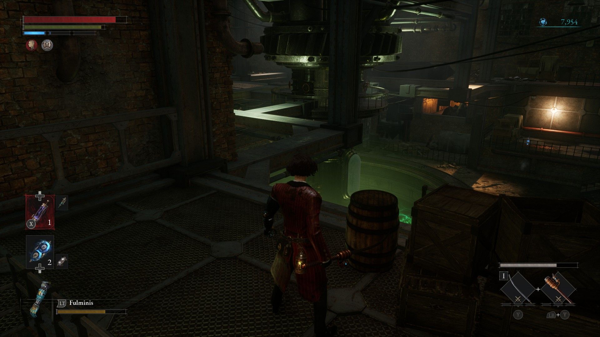 P Faces Entrance To Venigni Control Room Rafter Location In Lies of P