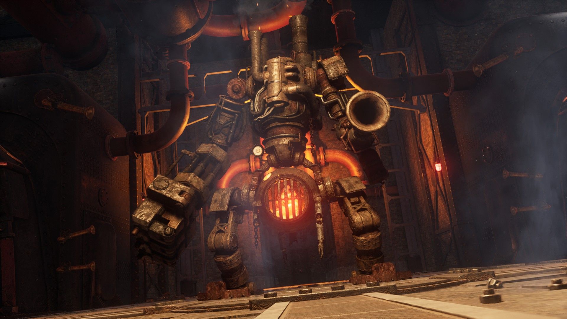 Fuoco Boss Stands And Takes Aim During Cutscene In Venigni Works Lies of P