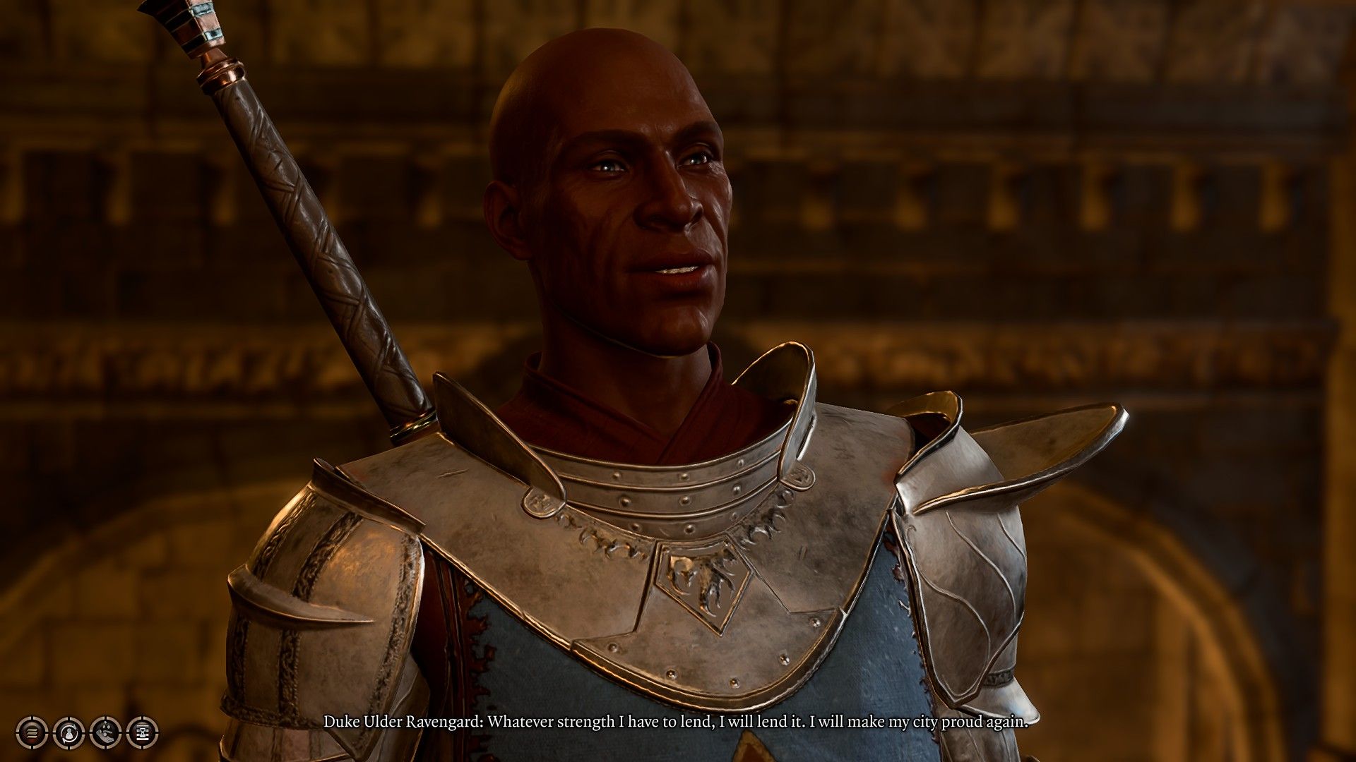Duke Ravengard pledges allegiance and forces to player during final fight in Baldur's Gate 3.