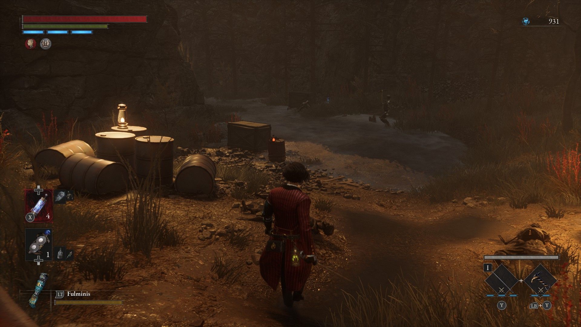 P Enters Marshy Area On Way To Moonlight Town In Lies Of P