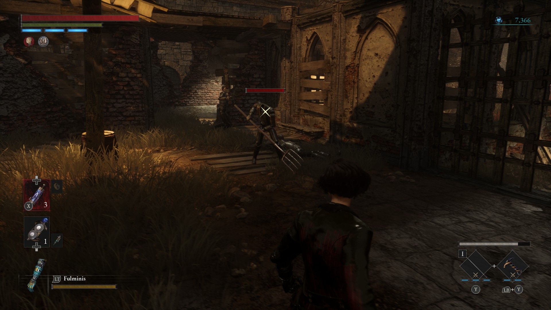 Pitchfork Puppet Charges Through Wall After Gate Traps P Inside House In Lies of P