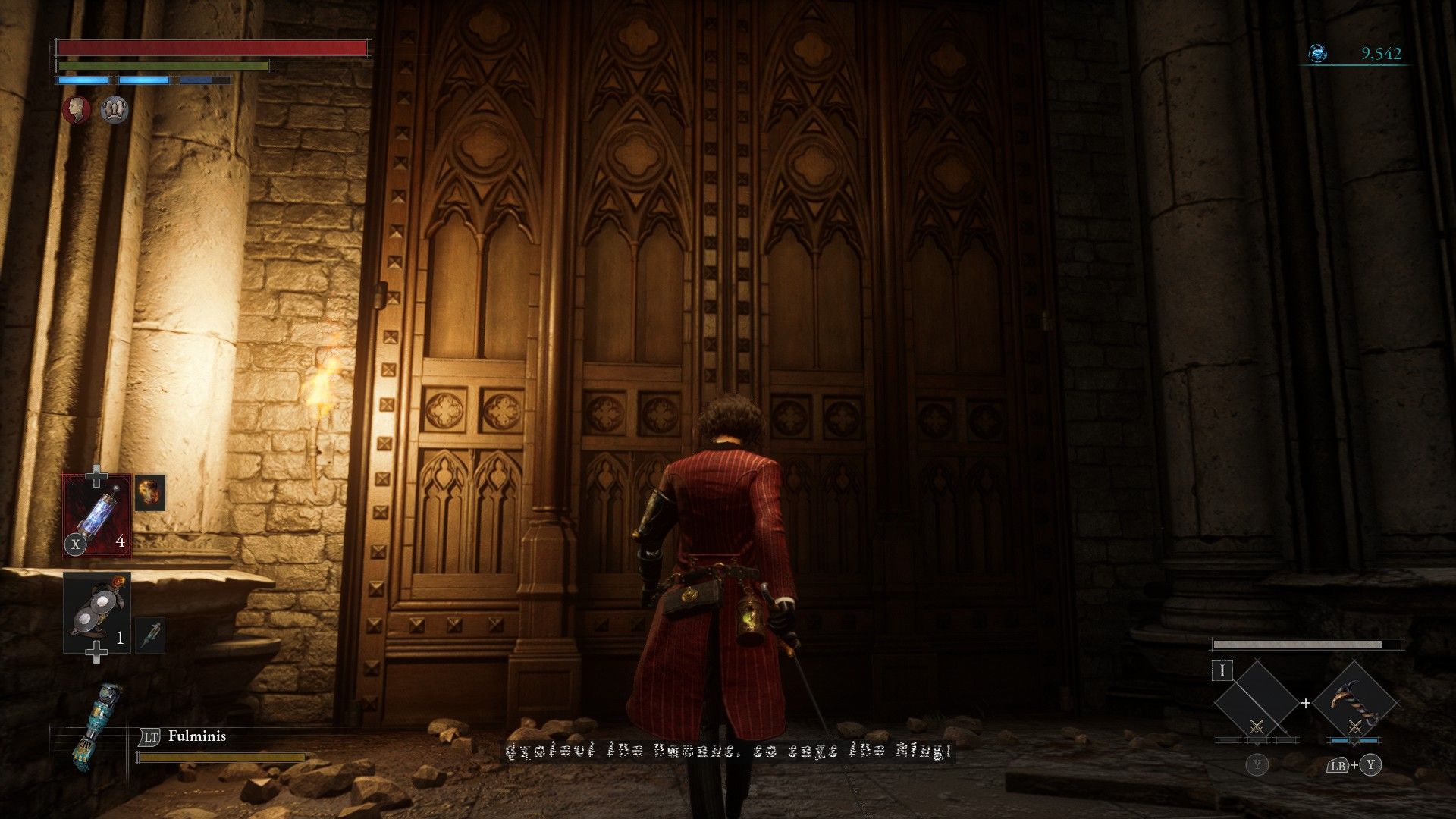 P goes to the mausoleum doors to find St. Frangelico's chapel bridge in Lies of P