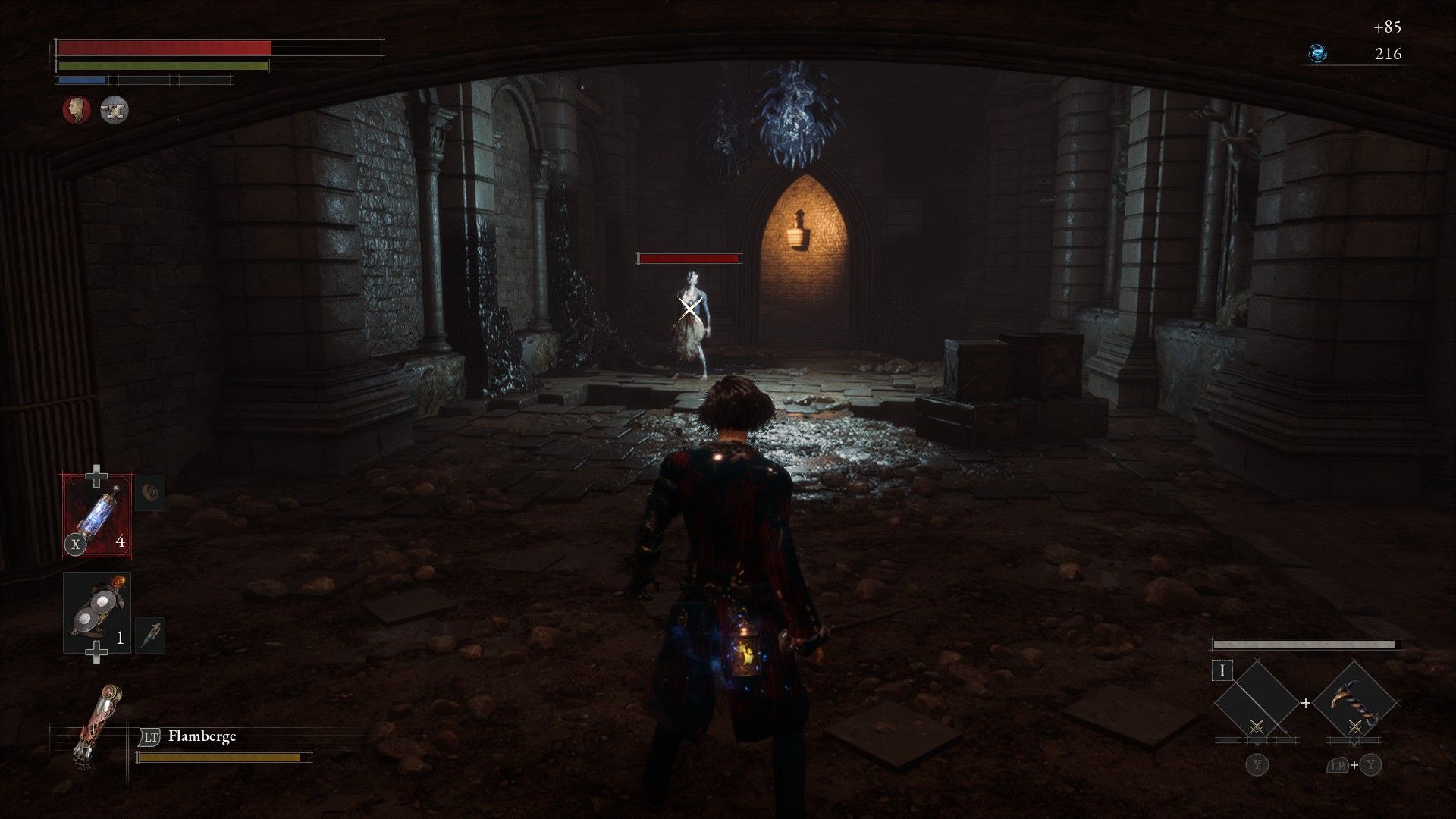 P Targets Plagued While Standing Under Bridge In Decay Trap Room Cathedral Lies of P
