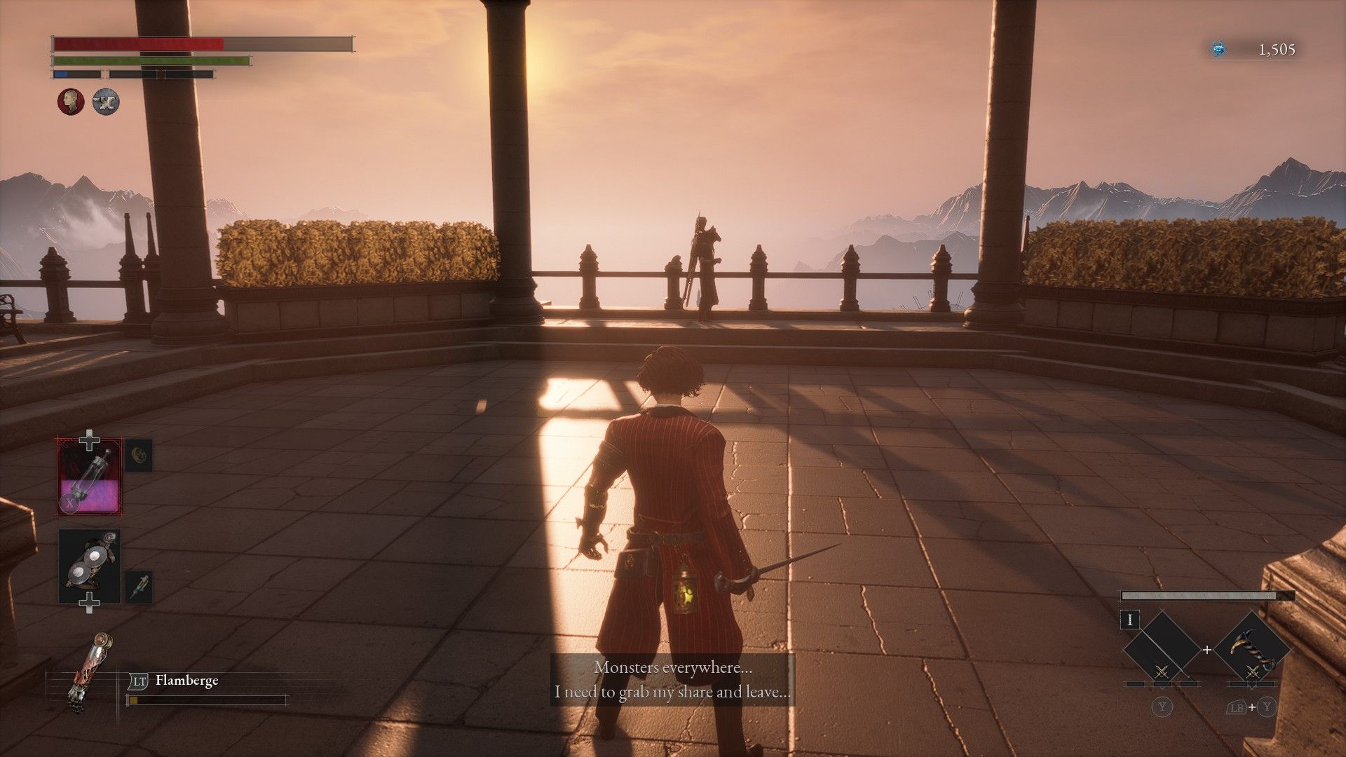 P Reaches Balcony To Find Alidoro In Cathedral Library Lies of P