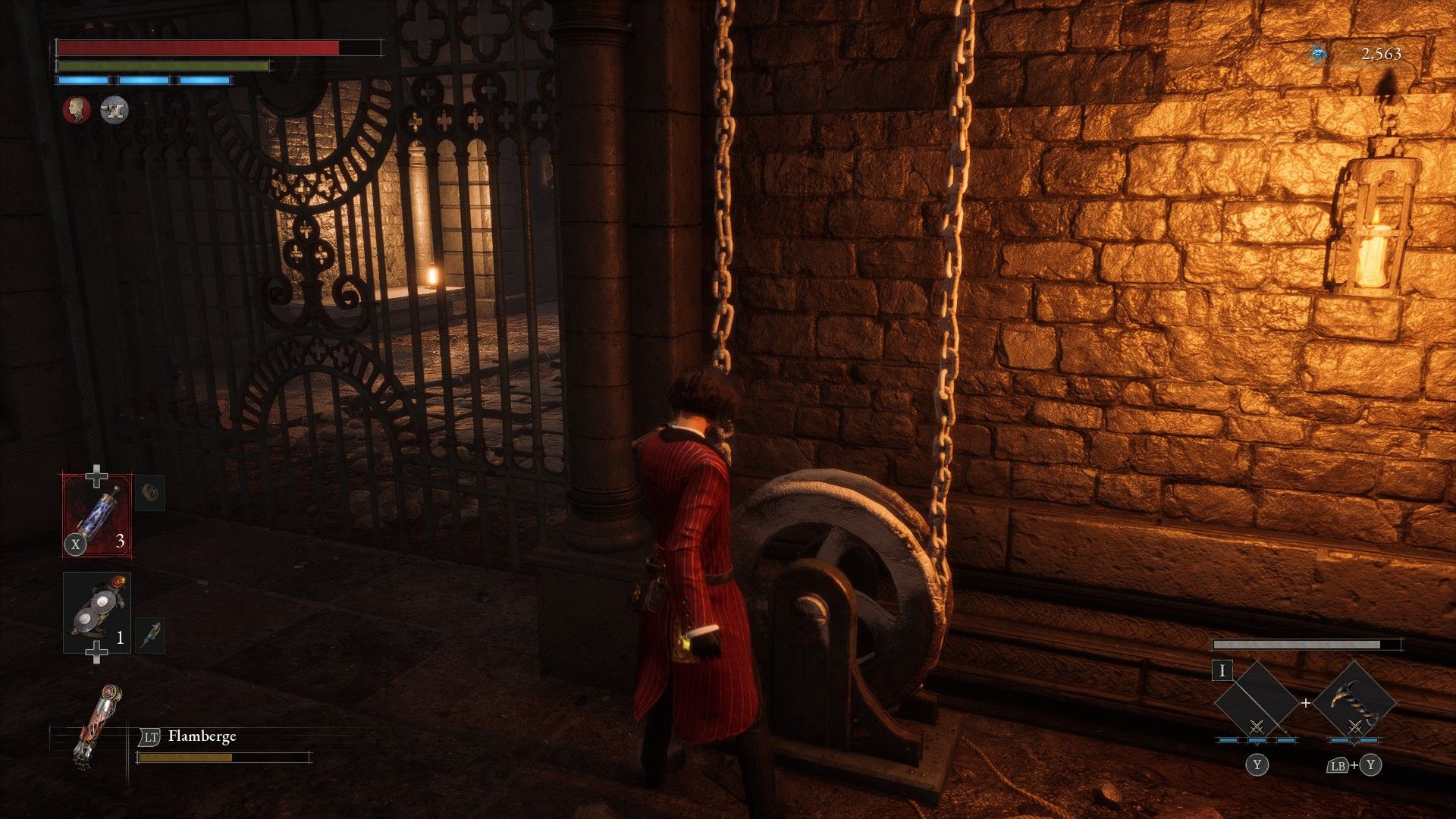 P Finds Ladder To Open Shortcut Gate To Cathedral Library And Archbishop Fight Lies of P