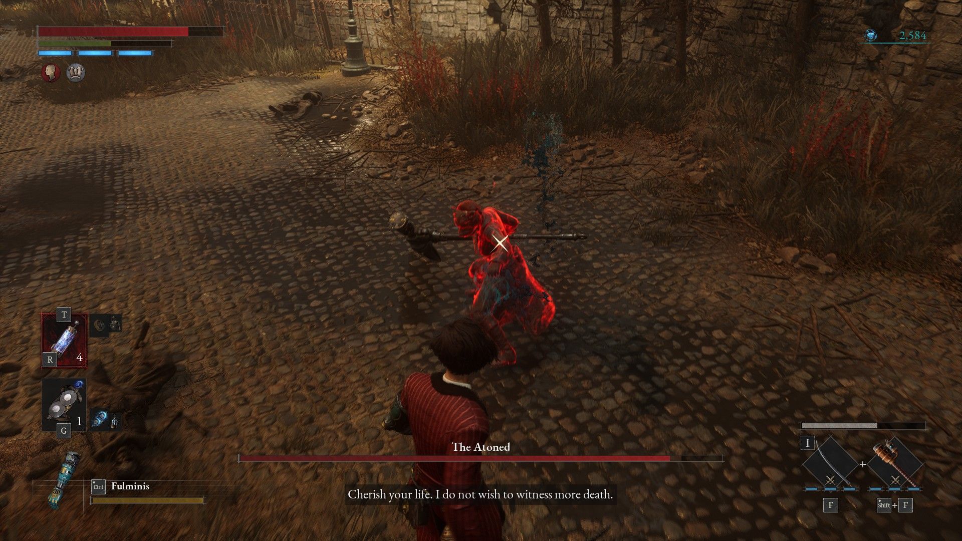 The Atoned Makes A Fury Attack Against P In Lies Of P