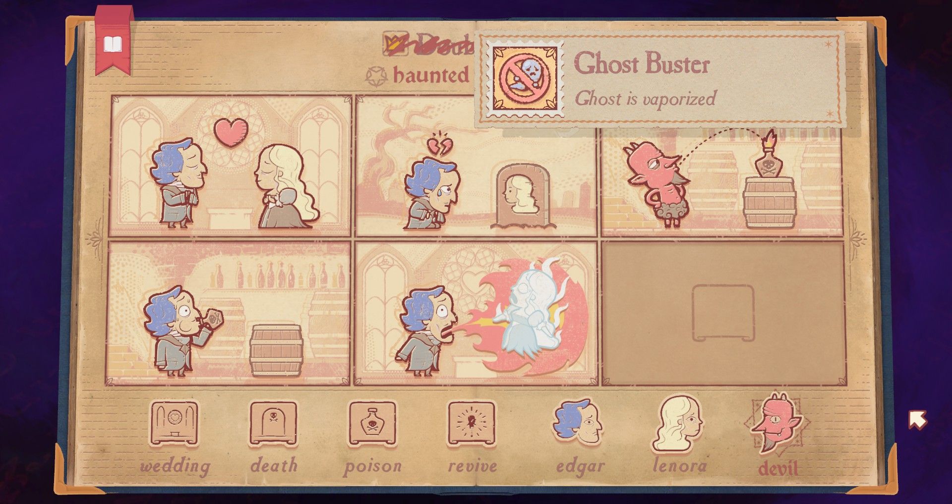 Storyteller - how to get the ghost buster achievement