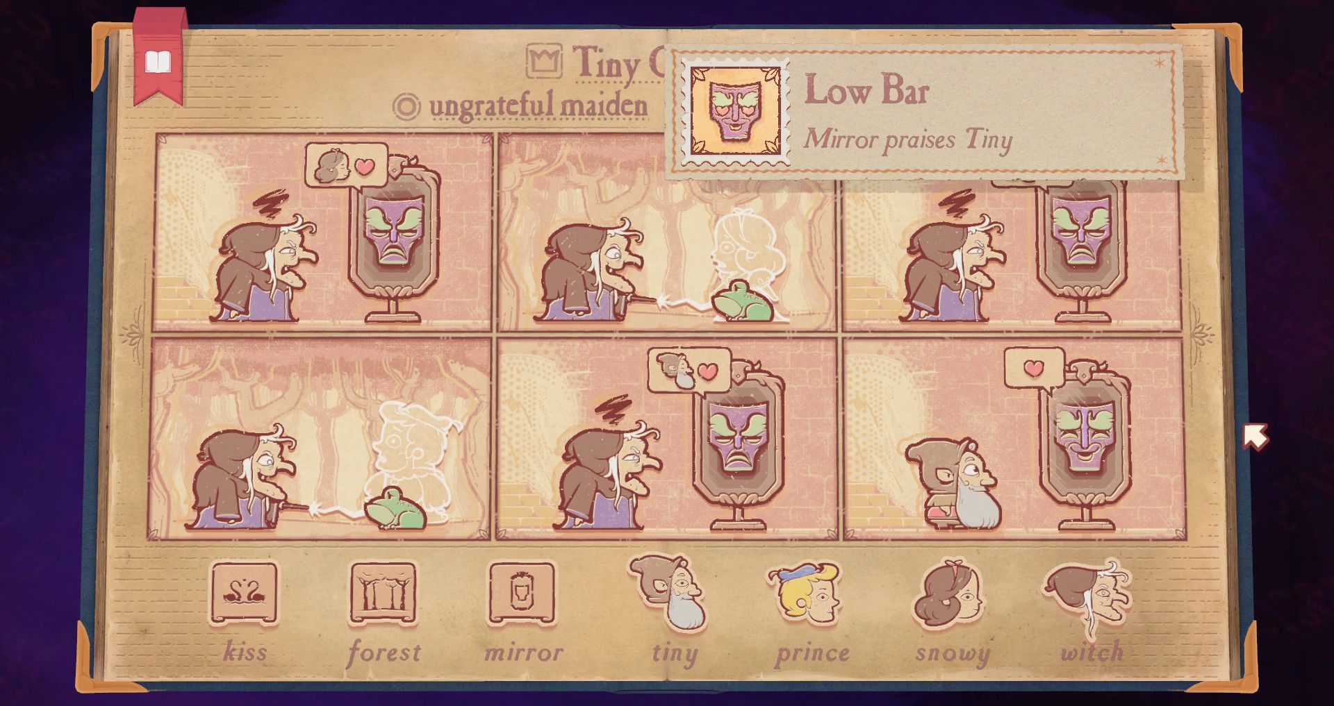 storyteller: how to get the low bar achievement