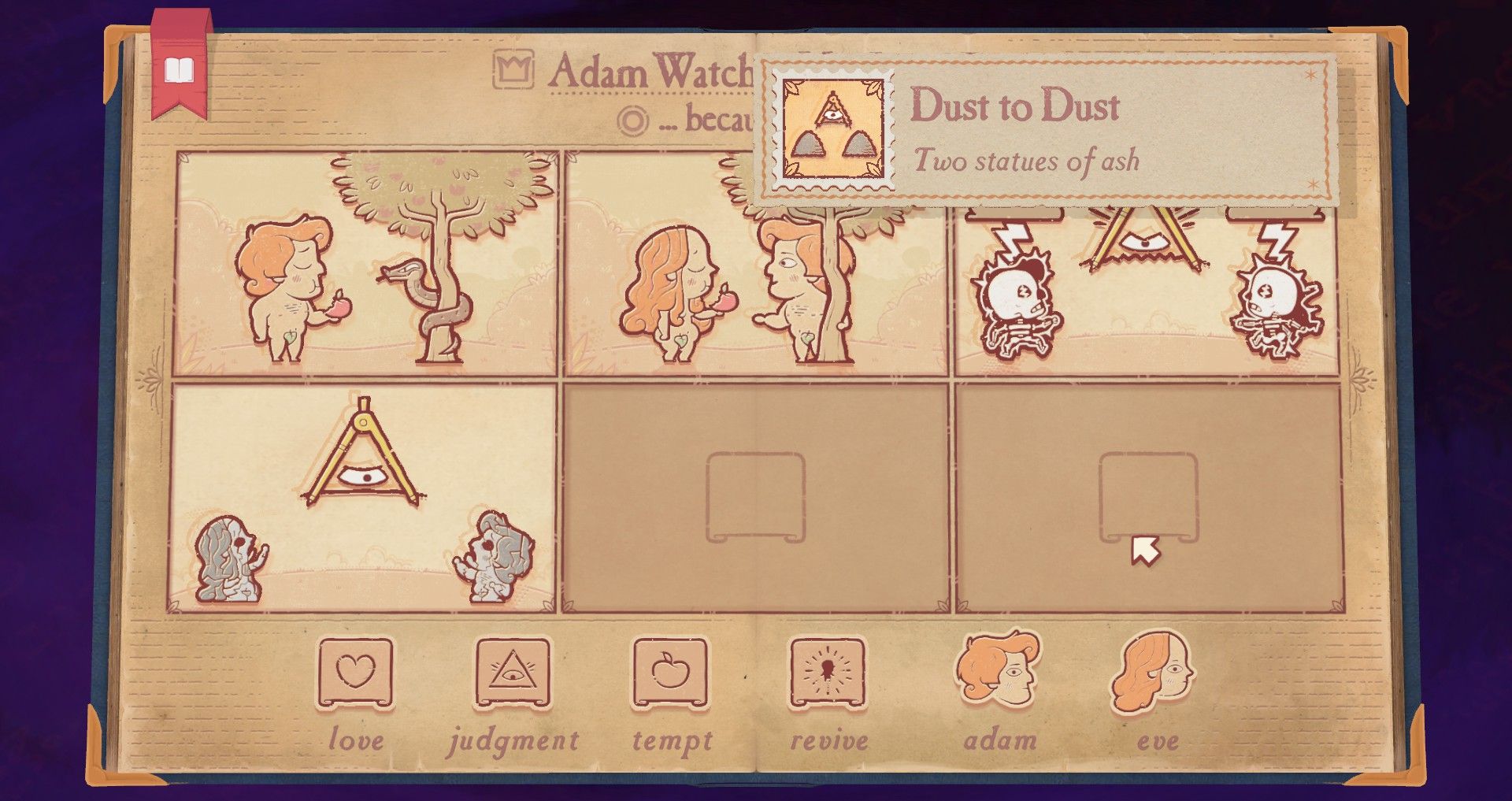 Storyteller - dust to dust achievement/stamp
